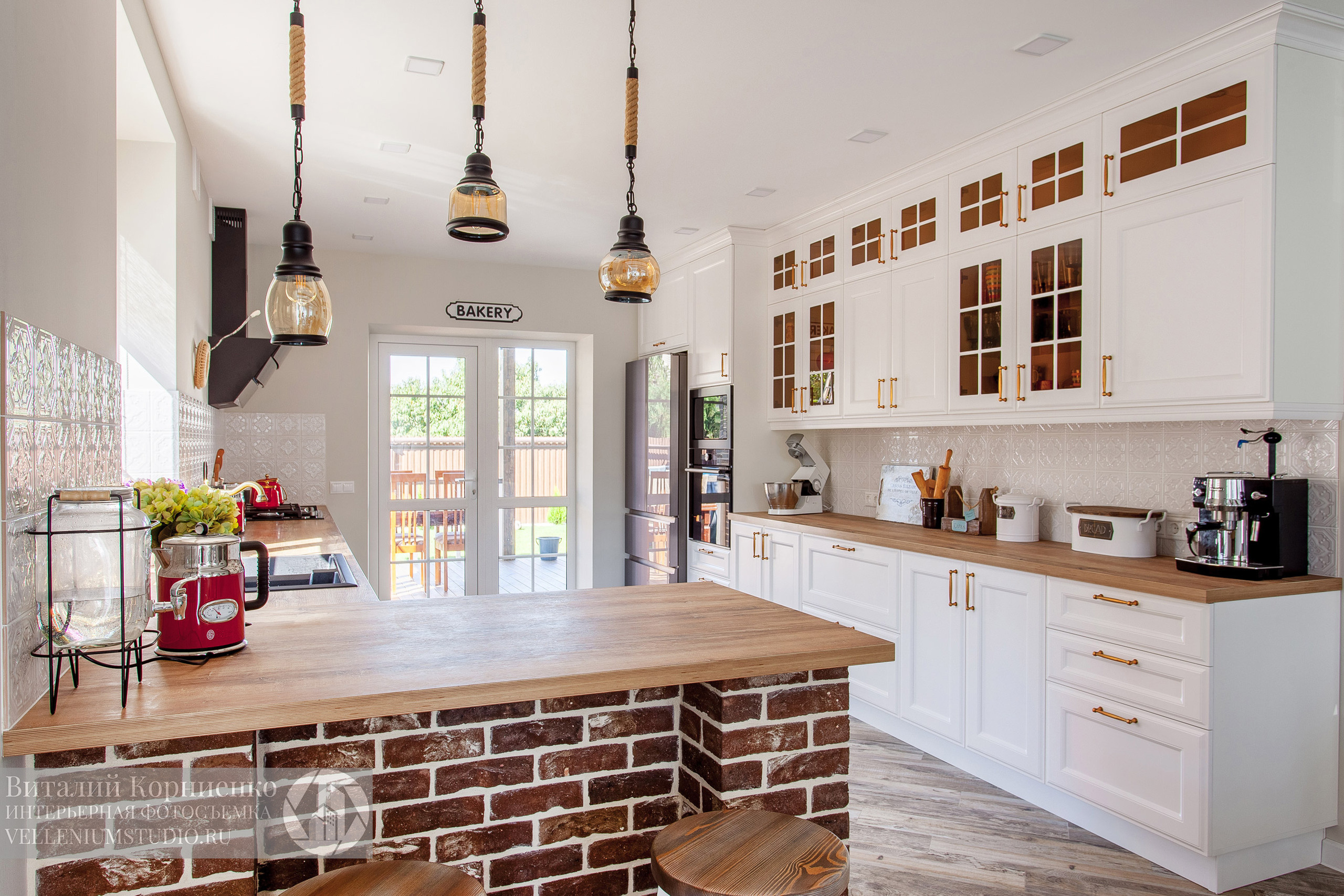 Фотосъемка Кухни в Американском стиле. Интерьерный фотограф Краснодар: профессионально по доступным ценам