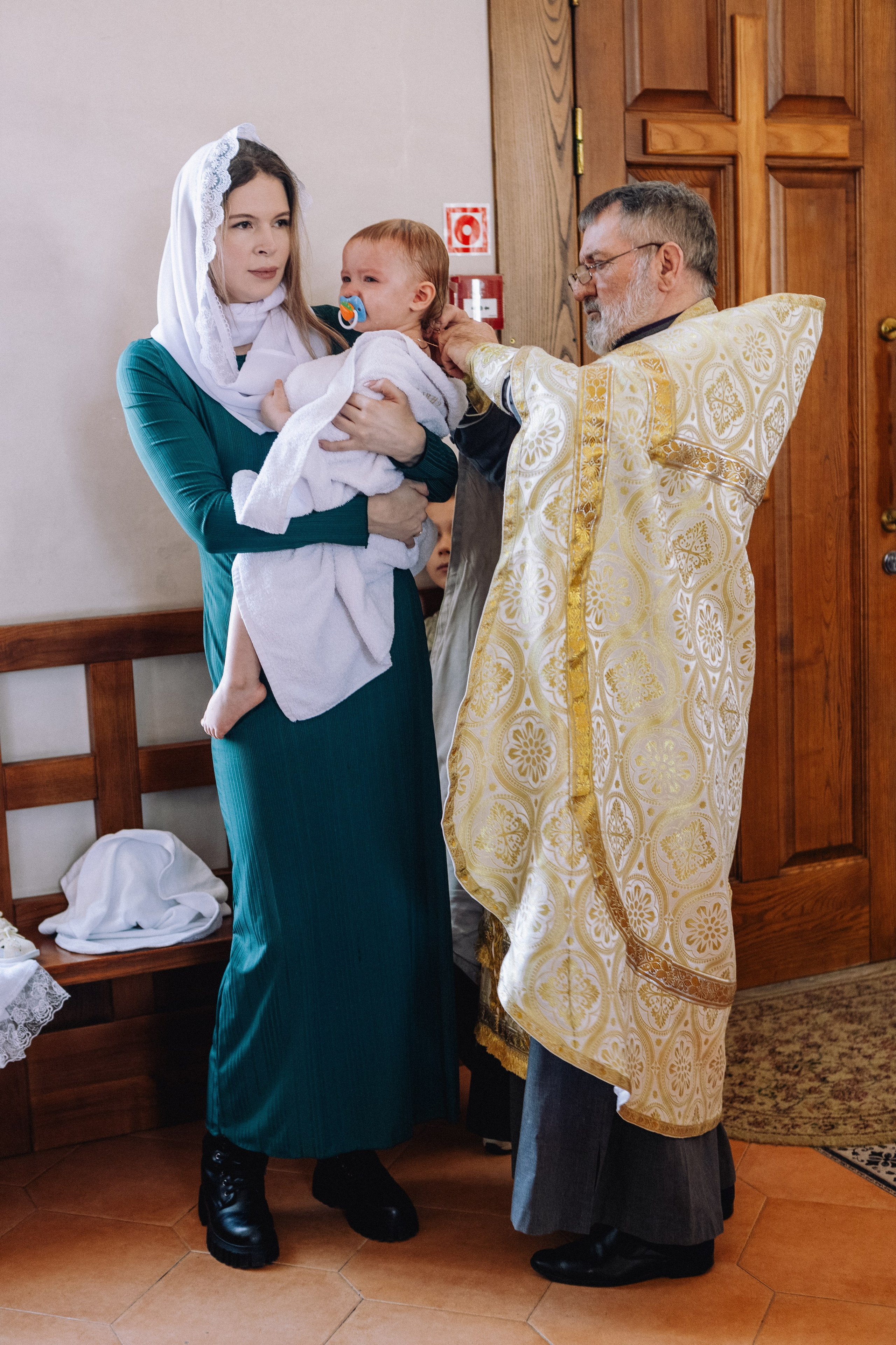 Крещение Артема и Полины. Фотограф в Курске Смирнов Евгений