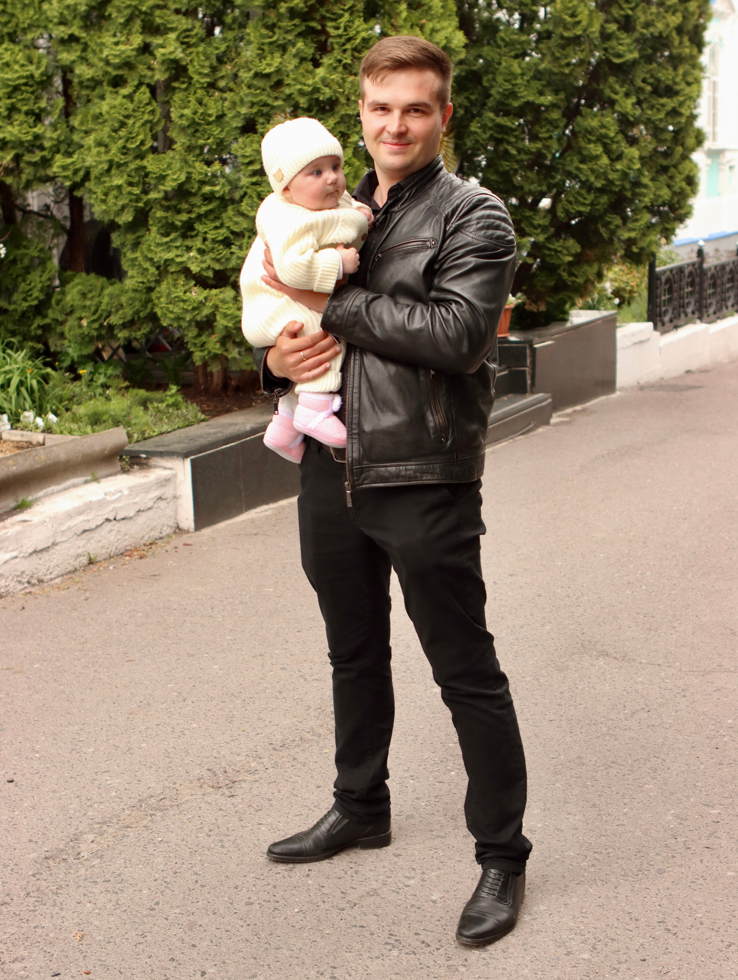 Анастасия и Вадим — крещение Виктории. Фотограф в Курске Смирнов Евгений