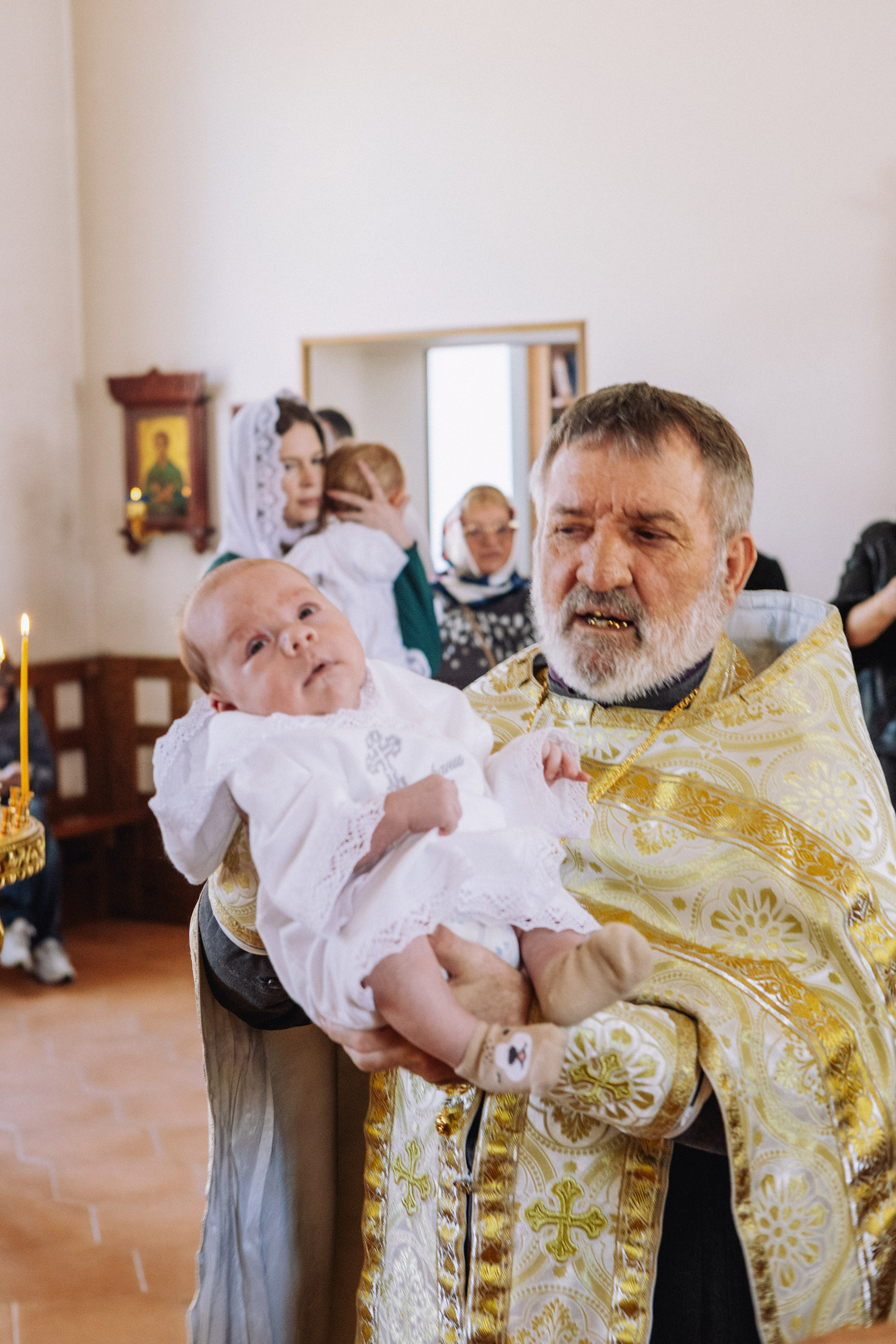 Крещение Артема и Полины. Фотограф в Курске Смирнов Евгений