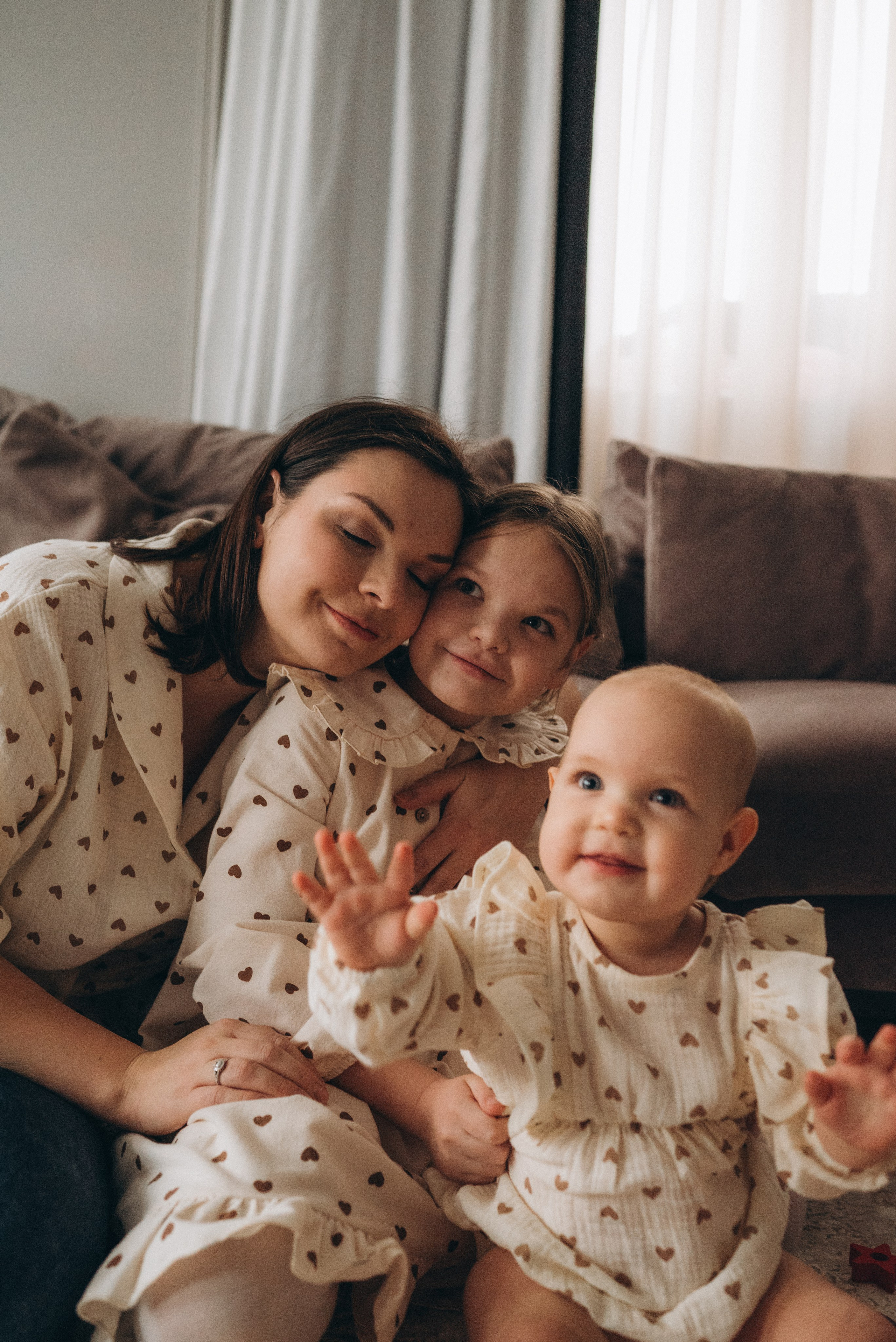 Сергей, Анна, Даша и Маша. Семейный фотограф Юлия Власова