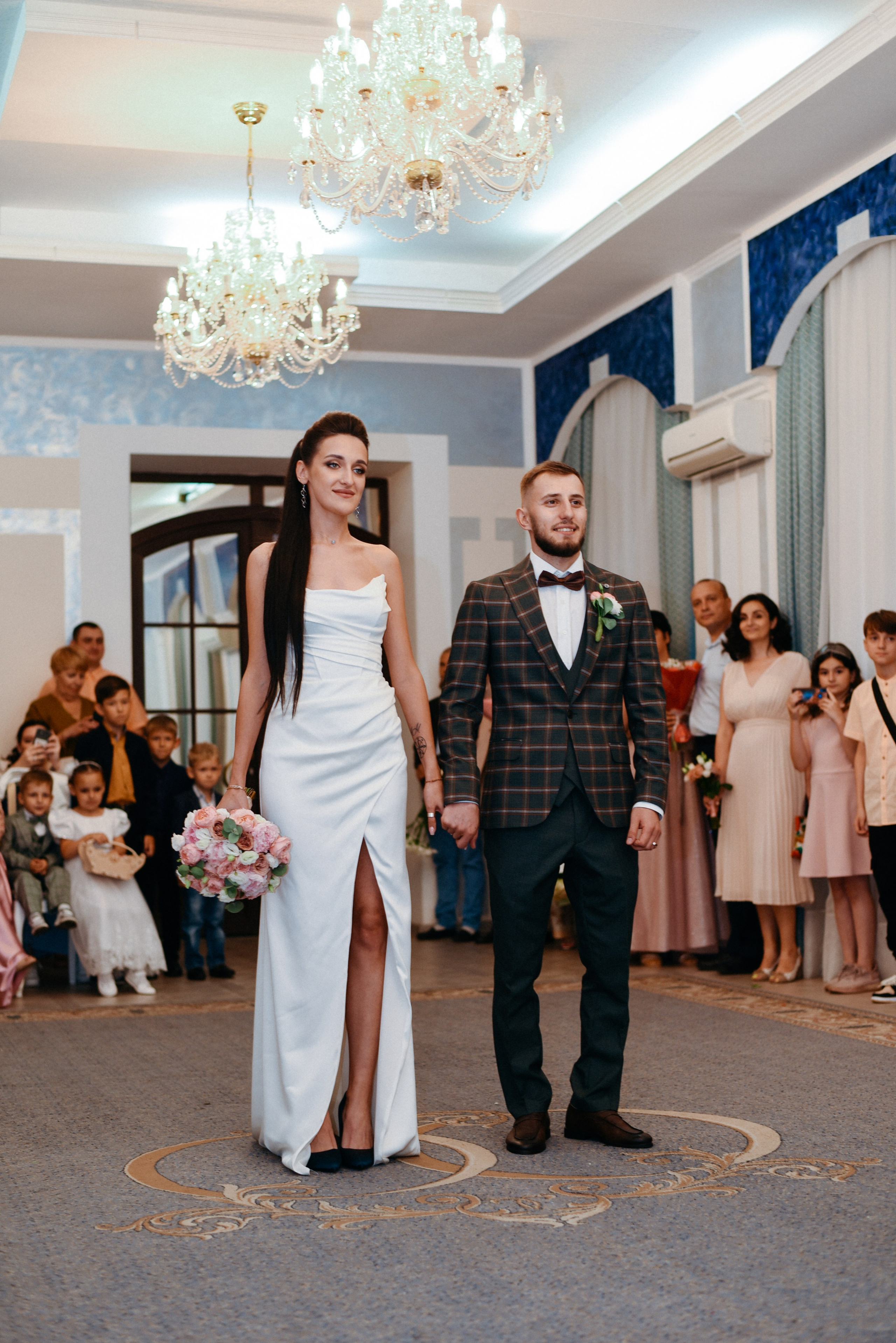 Виктор и Ангелина Банкет на 100 гостей Ресторан Segreto. Фотограф Лола Волна, город Москва