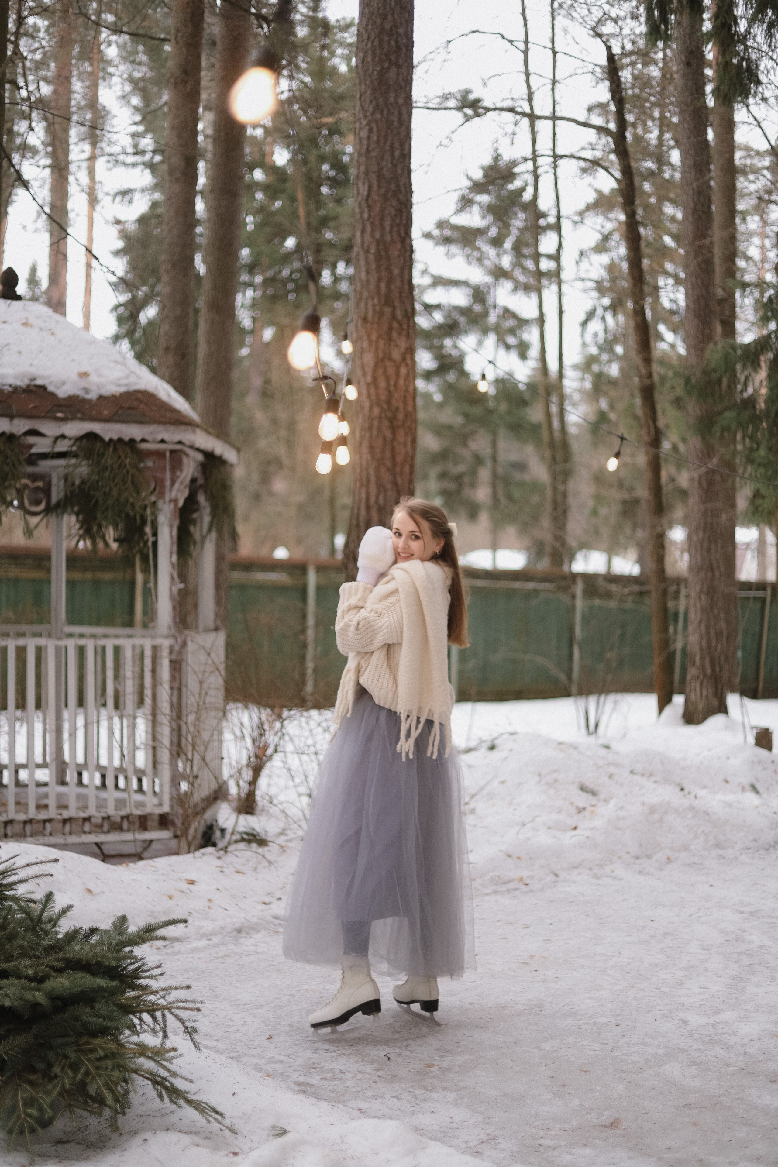Девушка на катке. Свадебный, семейный и детский фотограф в Люберцах Зайцева Анастасия