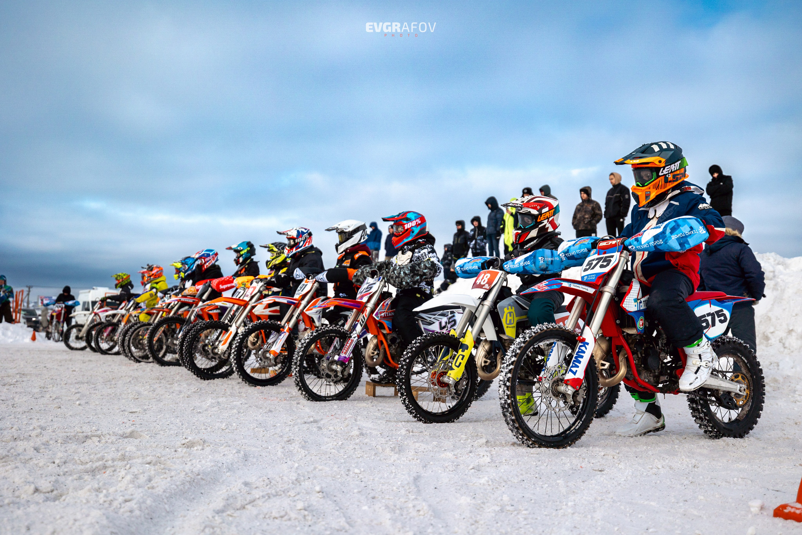 Открытый кубок Республики Татарстан по мотокроссу 3 этап. 4 февраля 2024 г. Фотограф Евграфов Александр