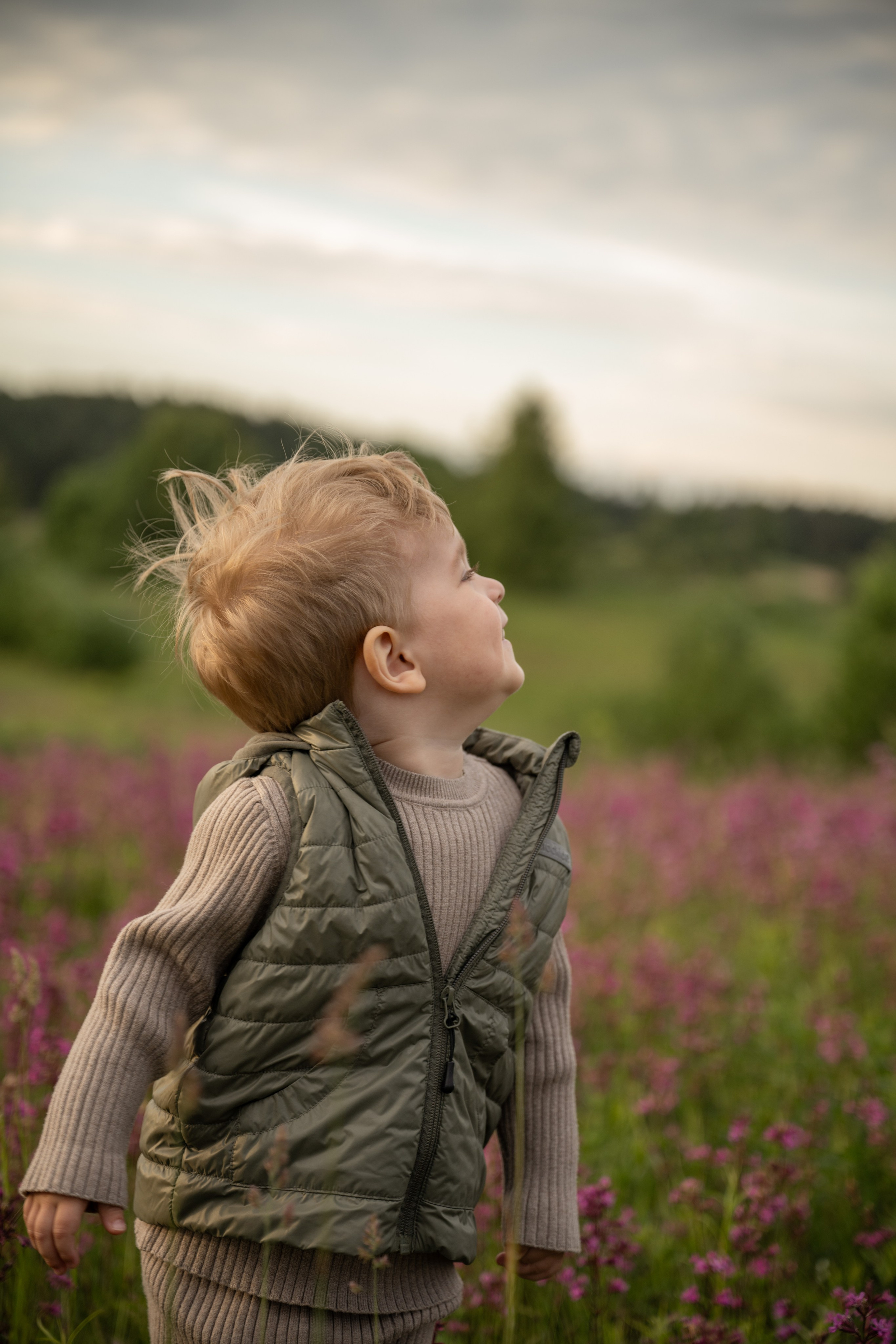 Прогулка на Колтушских высотах. Детский и семейный фотограф в Санкт-Петербурге и Ярославле Павлова Гал