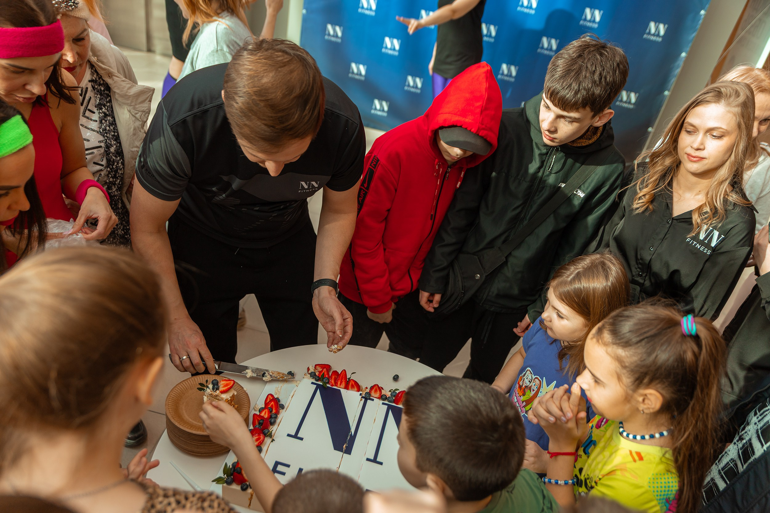 День рождения фитнес зала NN fitnes. Фотограф Тюмень