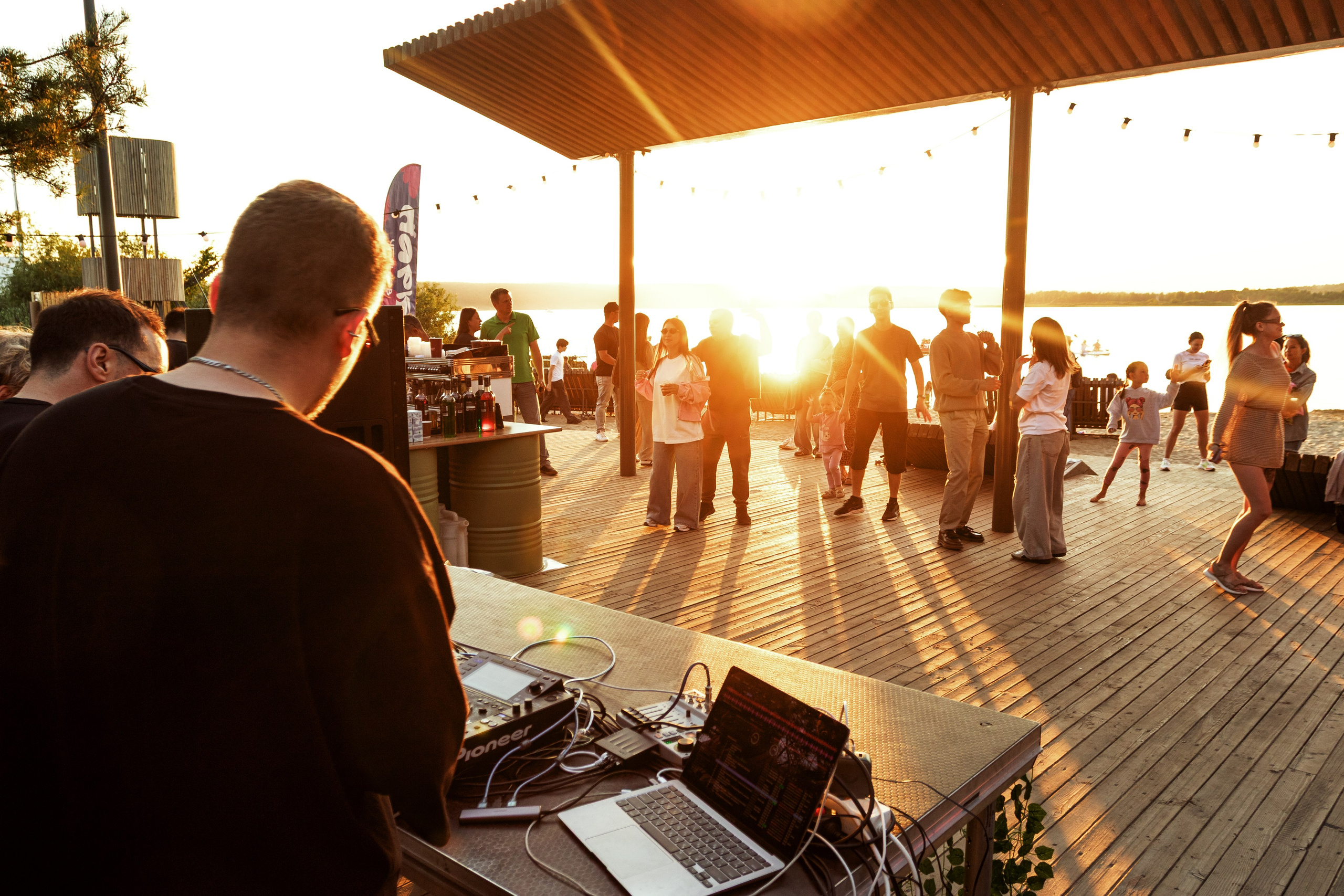 Dj event. Design Muginov