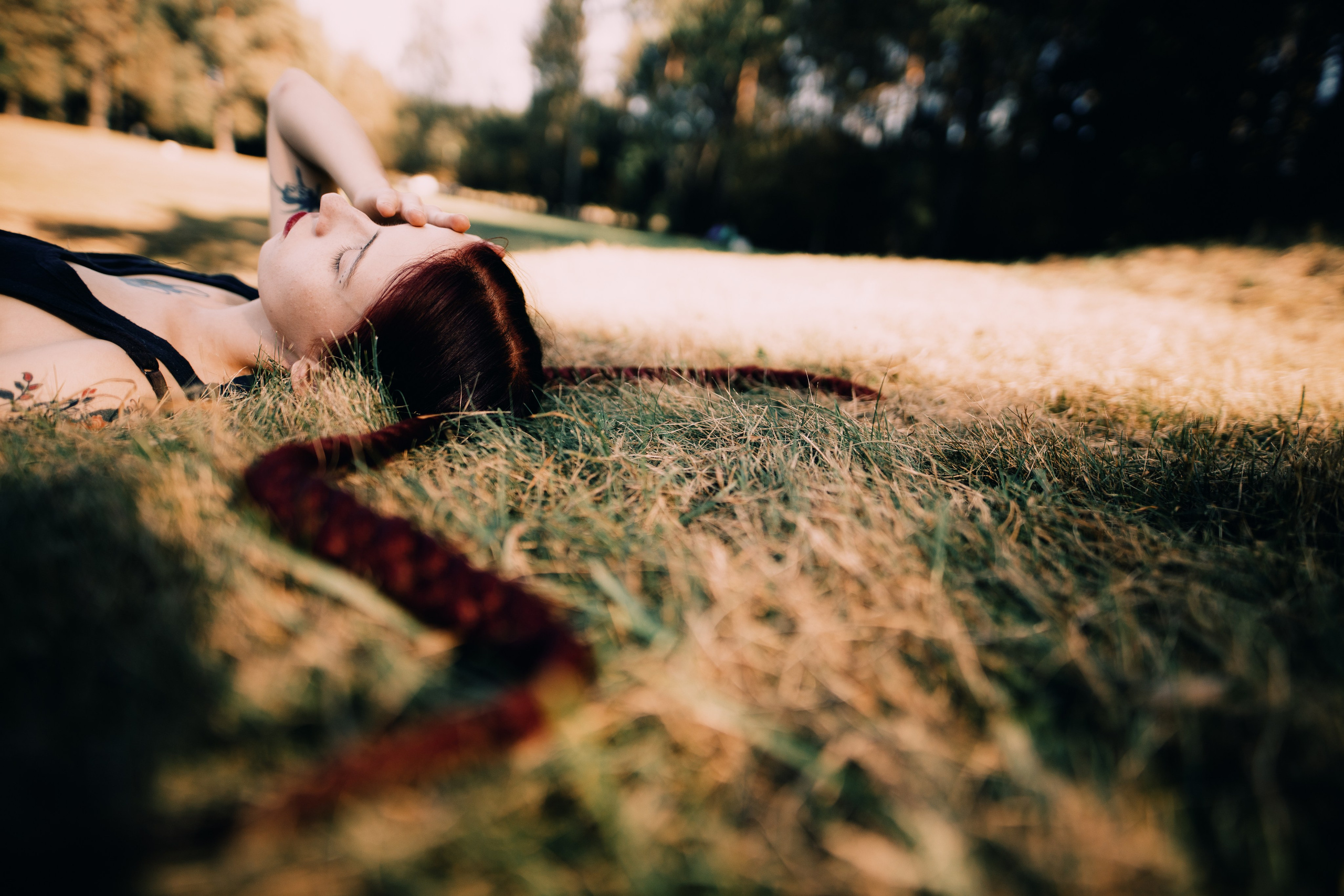 ТРАВЯНЫЯ КОСЫ. Фотограф Юля Королёва