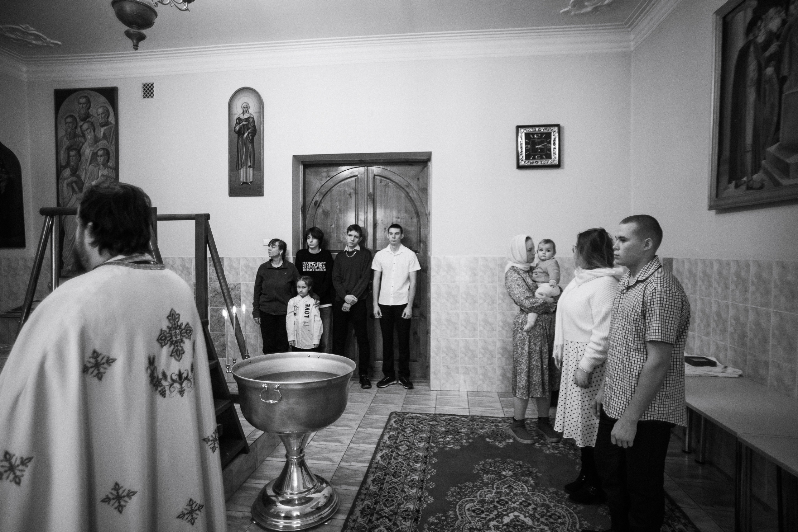 Крещение Евы. Семейный документальный фотограф в Волгограде Мариэта Додина