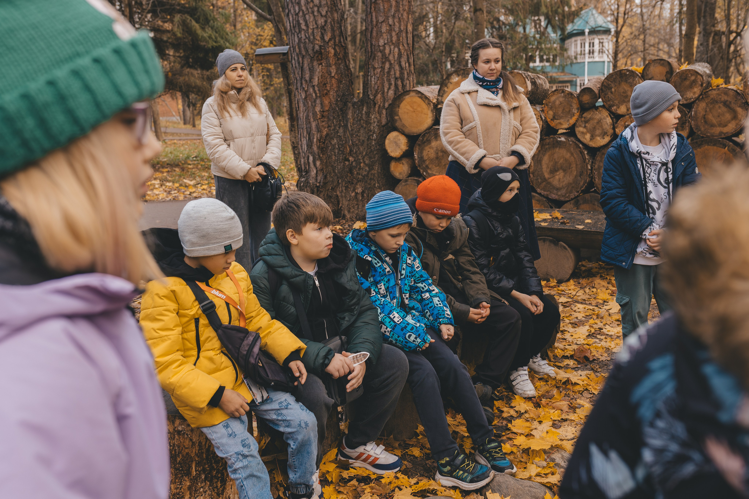 Репортаж школьной экскурсии. Семейный и женский фотограф в Москве Надежда Воробьева