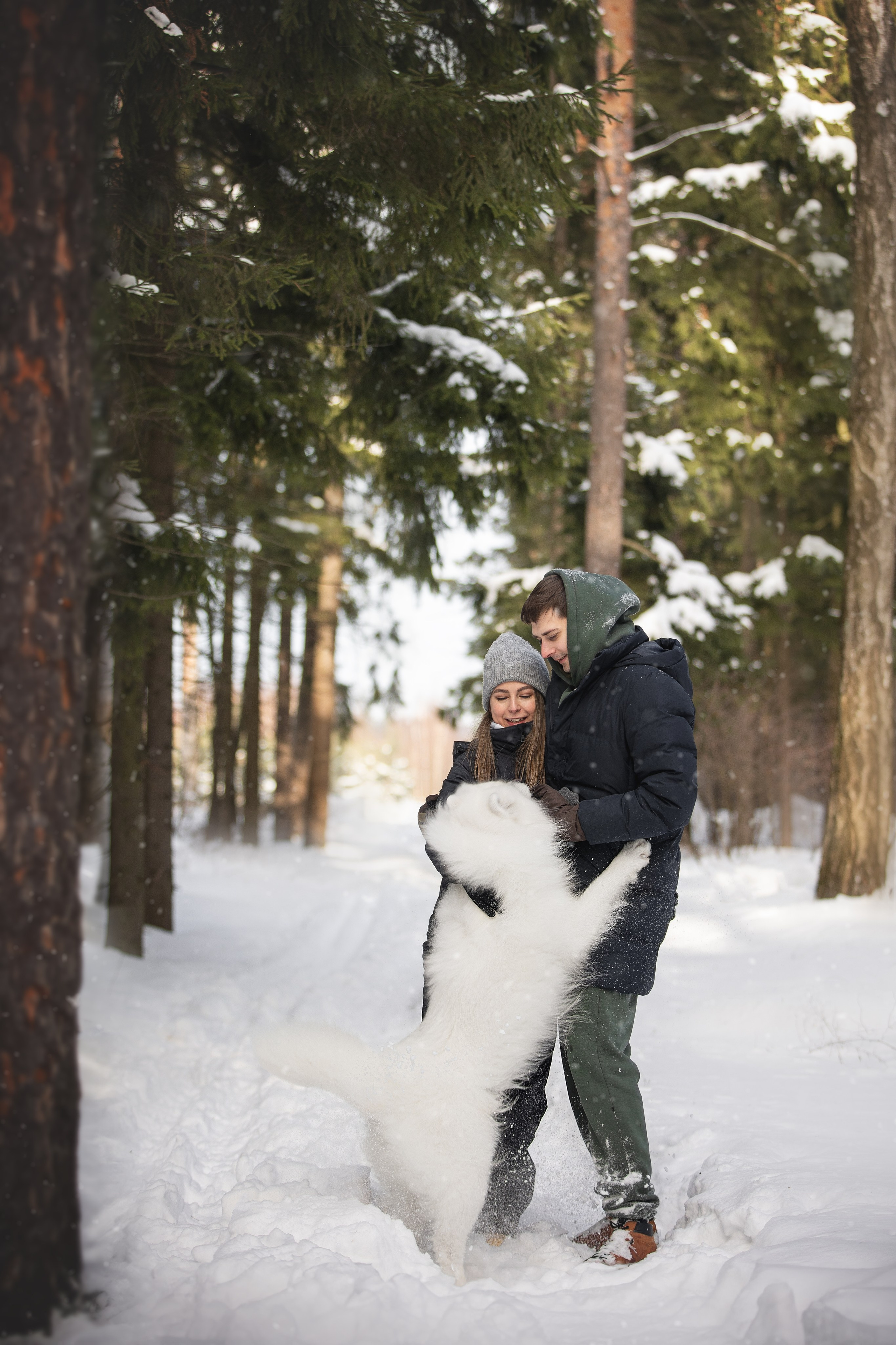 Дмитрий, Наталья и Панти. Фотограф анималист в Москве Майорова Евгения