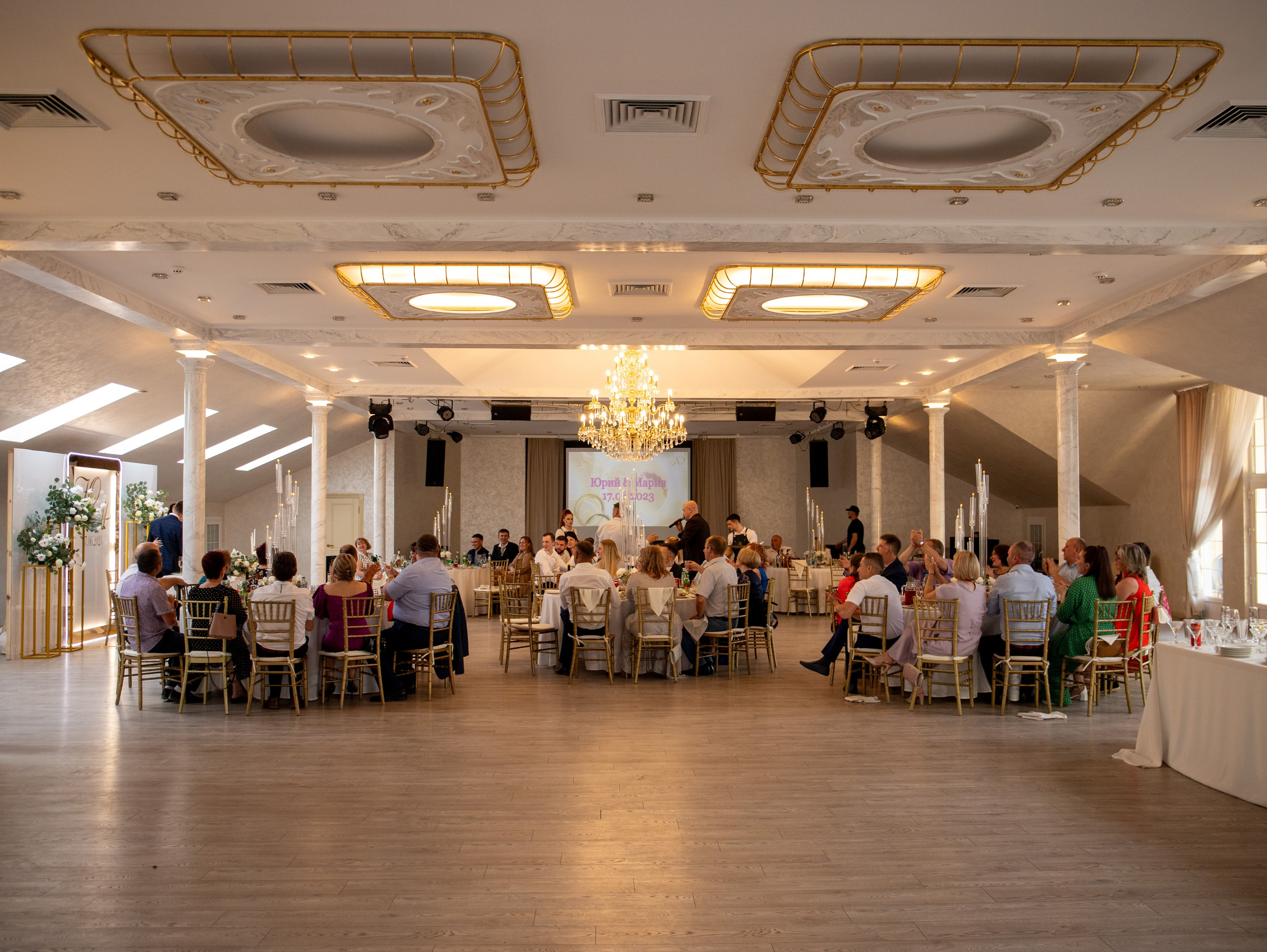 Свадебный банкет. Свадебный и семейный фотограф в Москве Мила Широких