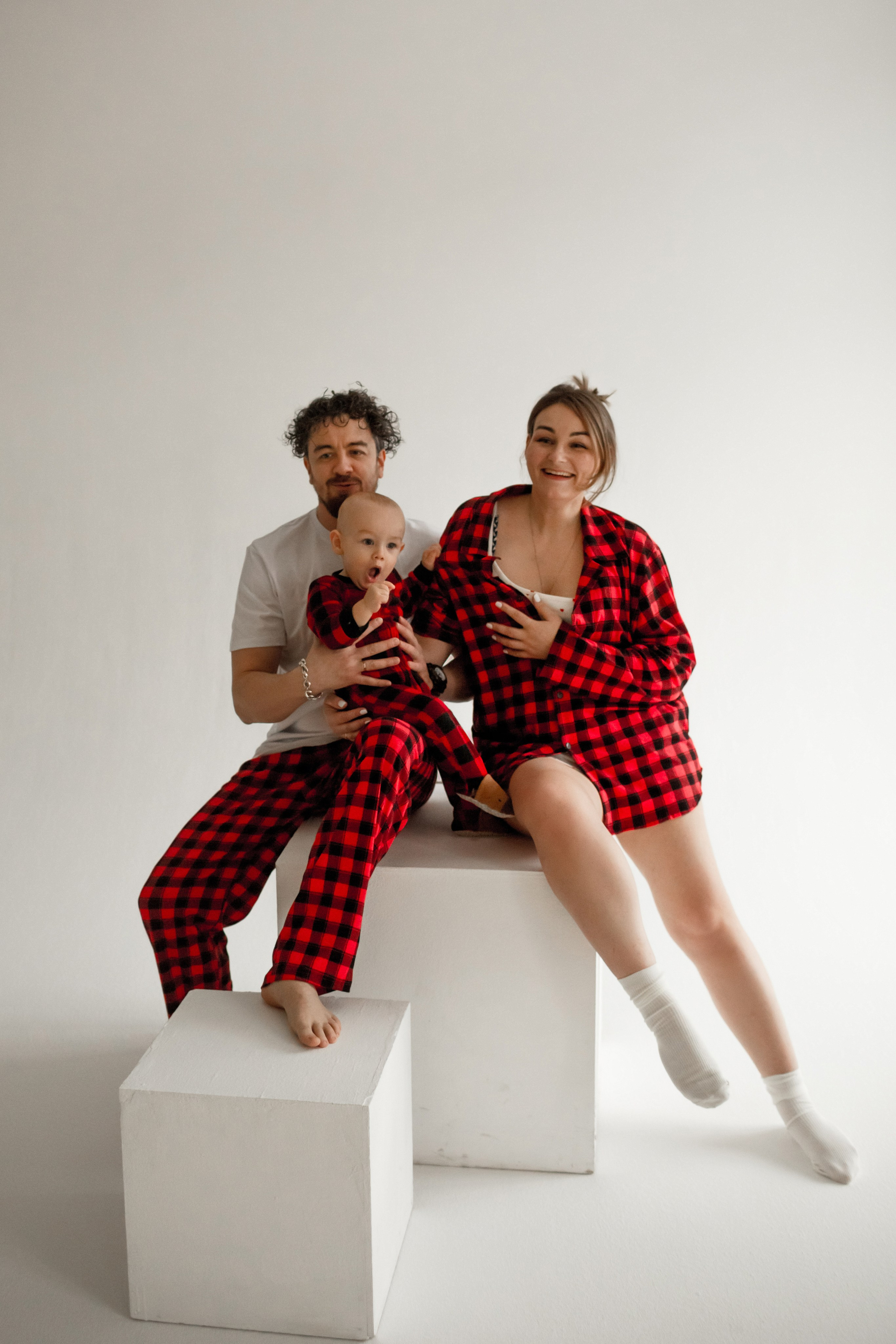 Семейная новогодняя фотосессия. Свадебный фотограф Кирилл Белый