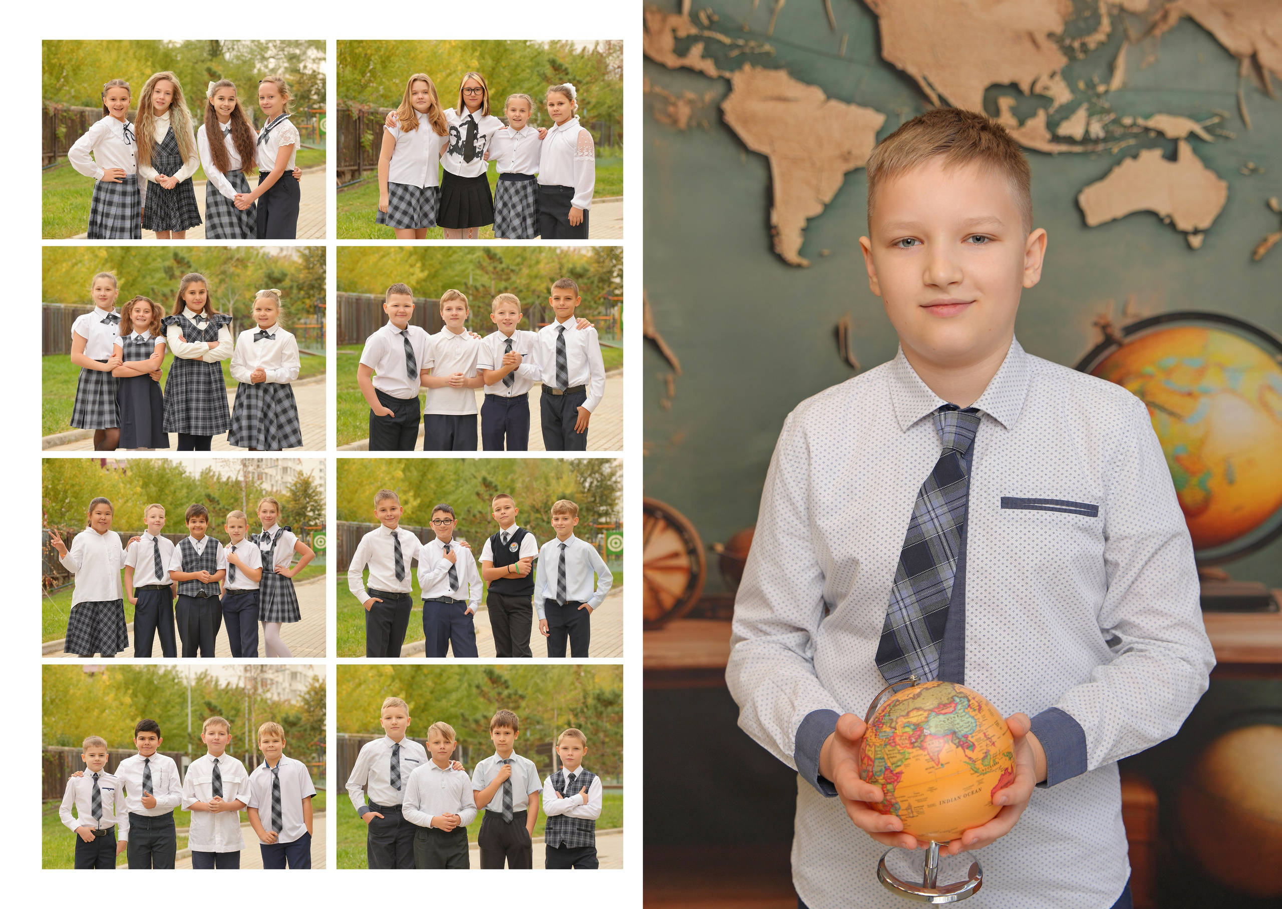 ШКОЛА 104 ф — 4 «И» класс. Красивый выпускной альбом в Краснодаре