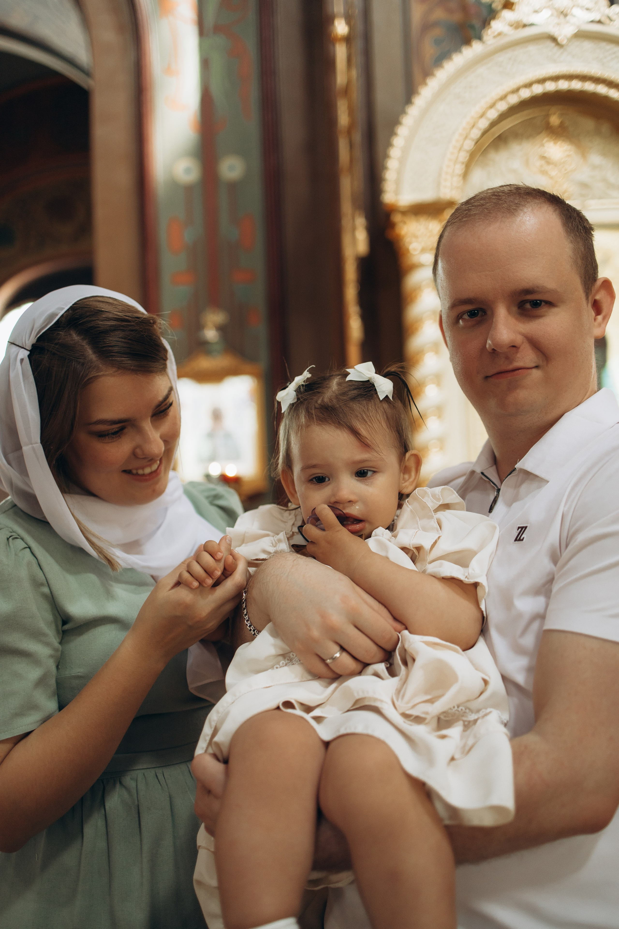 Крещение Стефании. Самый теплый фотограф в Краснодаре Рябоконь Ксения