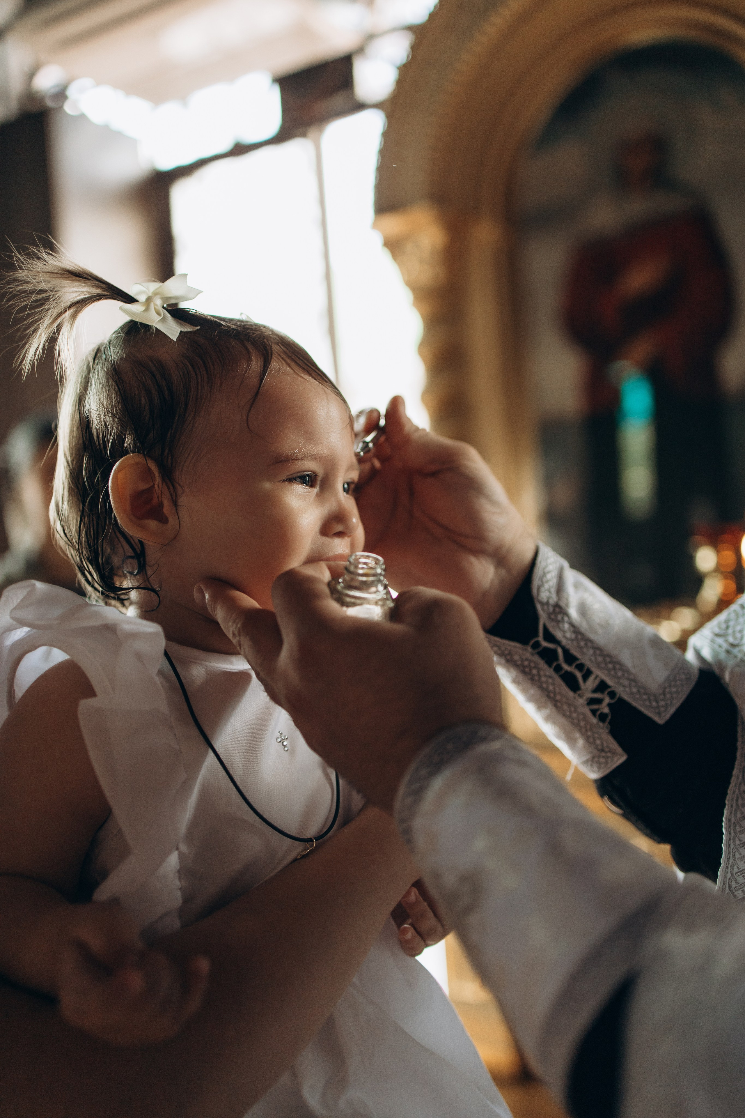 Крещение Стефании. Самый теплый фотограф в Краснодаре Рябоконь Ксения