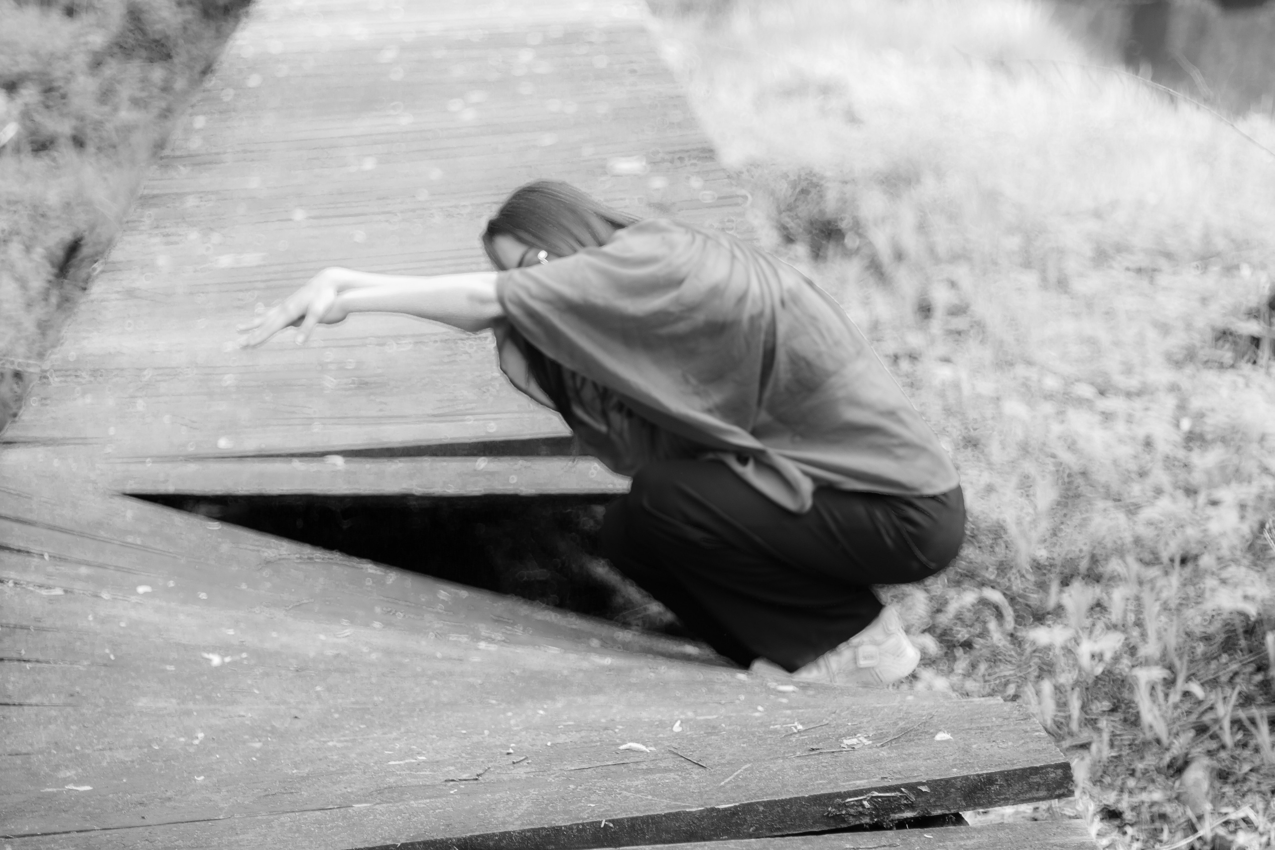 ЧБ. Фотограф Соня с Земли