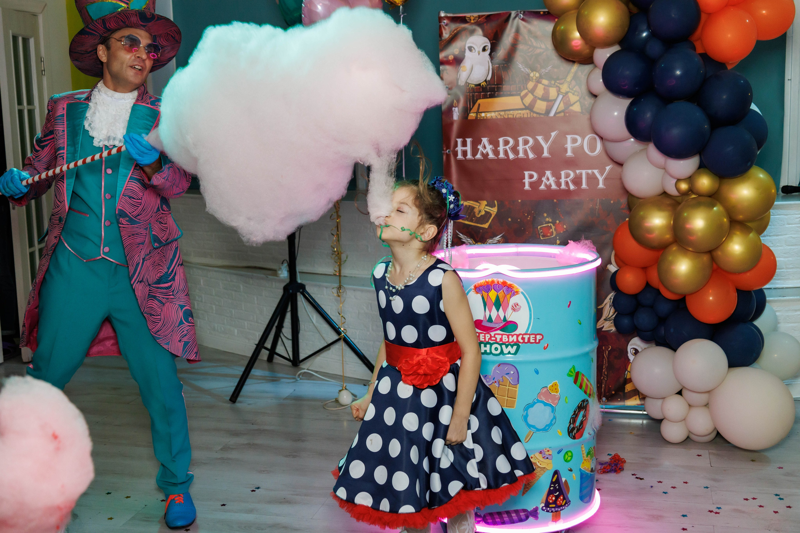 День Рождения в стиле Гарри Поттера. Фотограф в Москве Дмитрий Емельянов