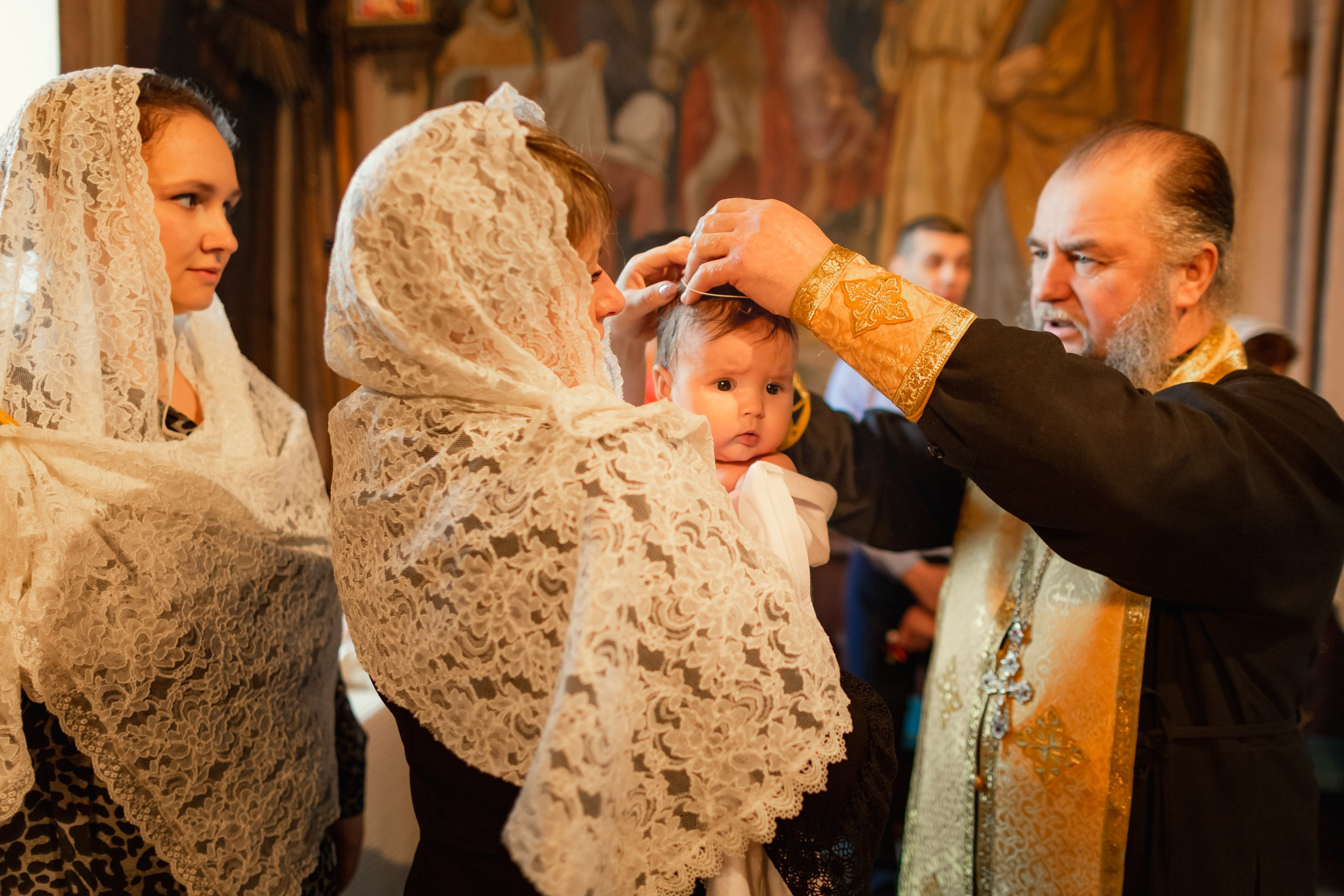 Таинство крещения венчания