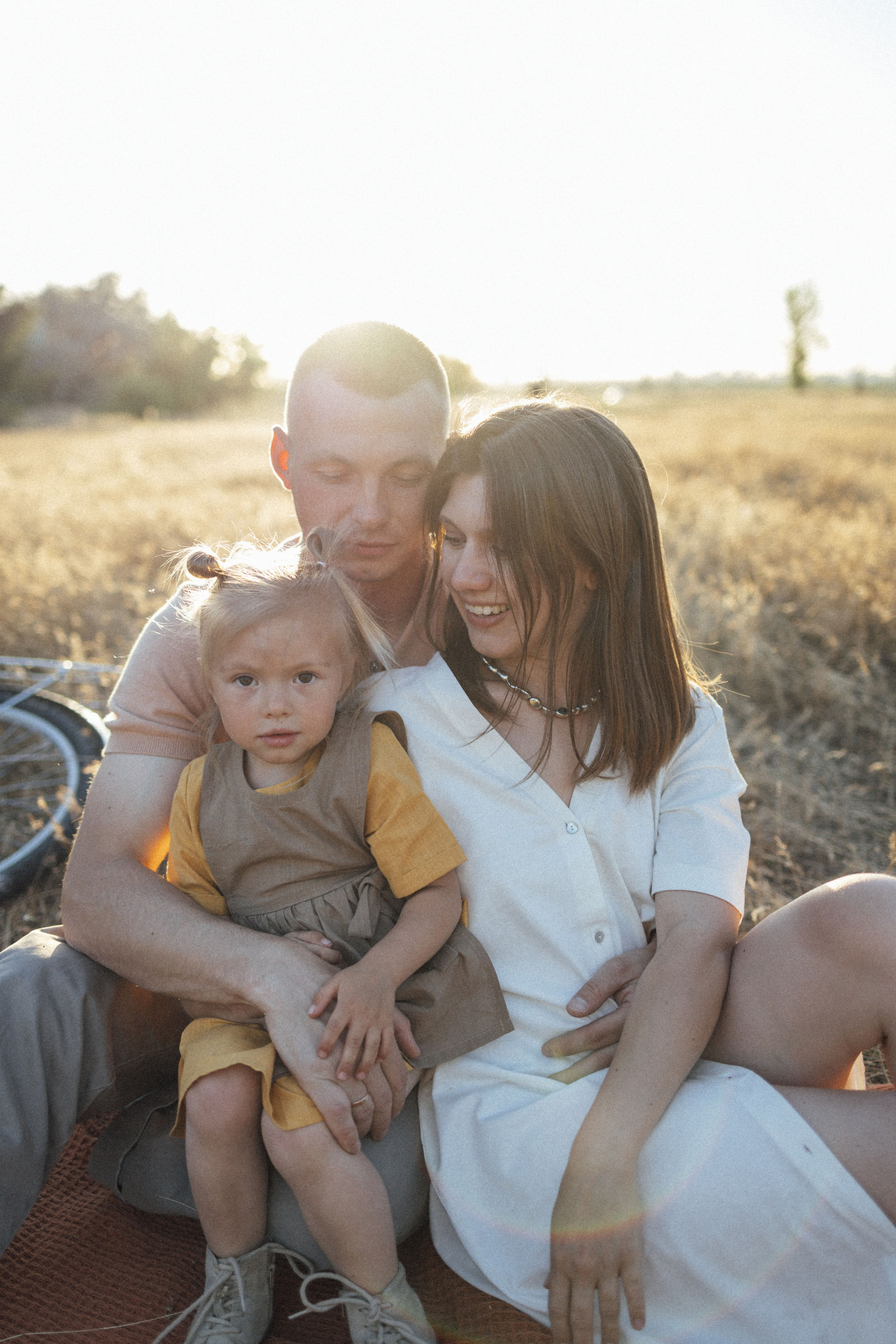Настя + Саша + Тася. Семейный фотограф Елена Баган Волгоград