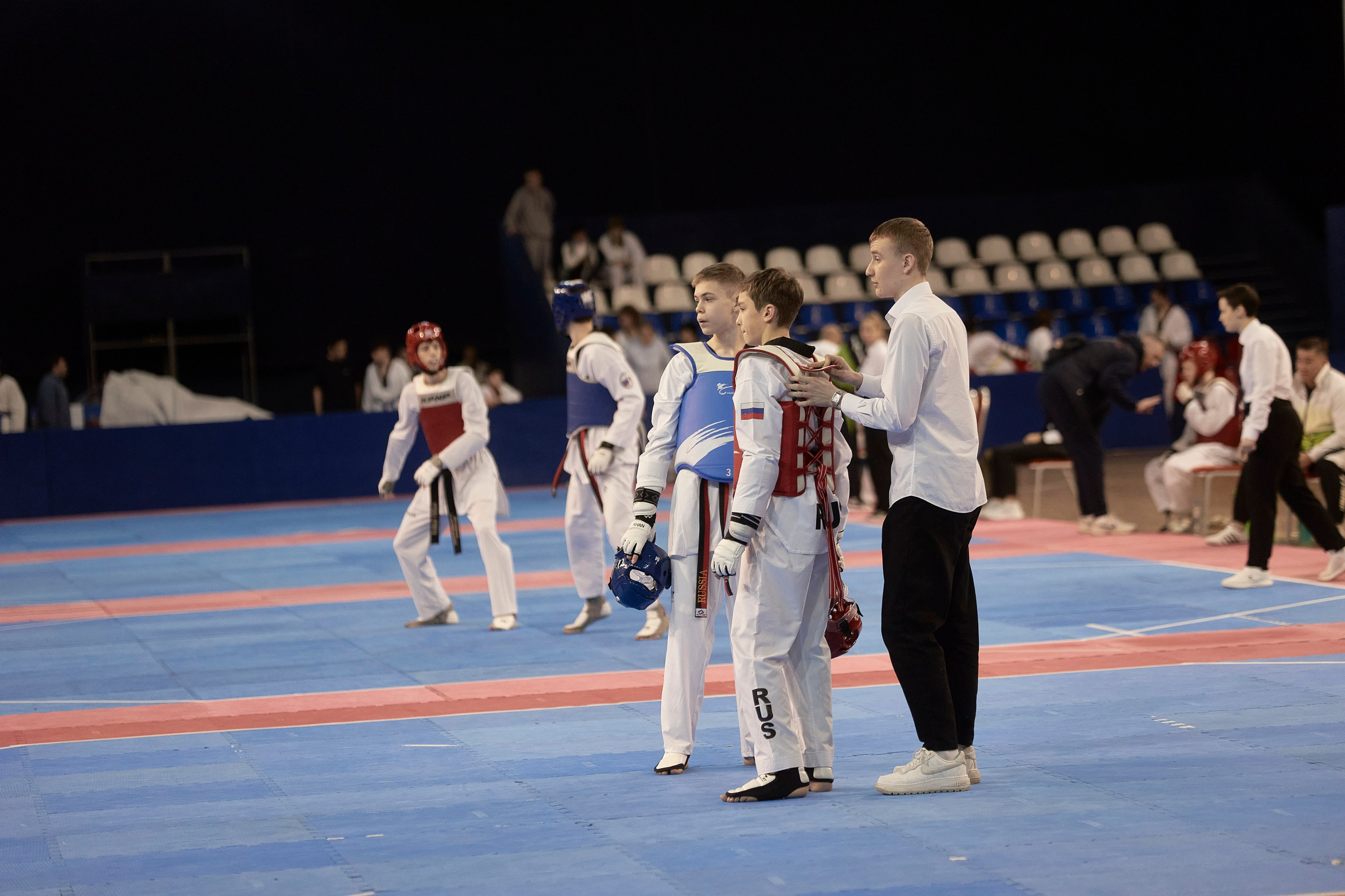 Taekwondo kids. Фотограф Наталья Леонова