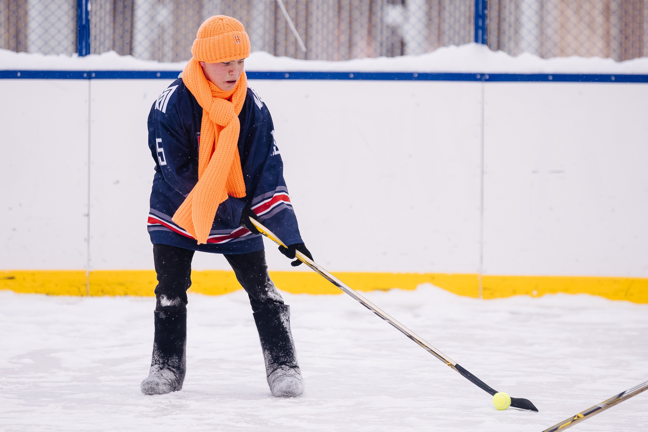 Хоккей на валенках // 22.02.25. Денис Прохоров Фотограф в г. Магнитогорск