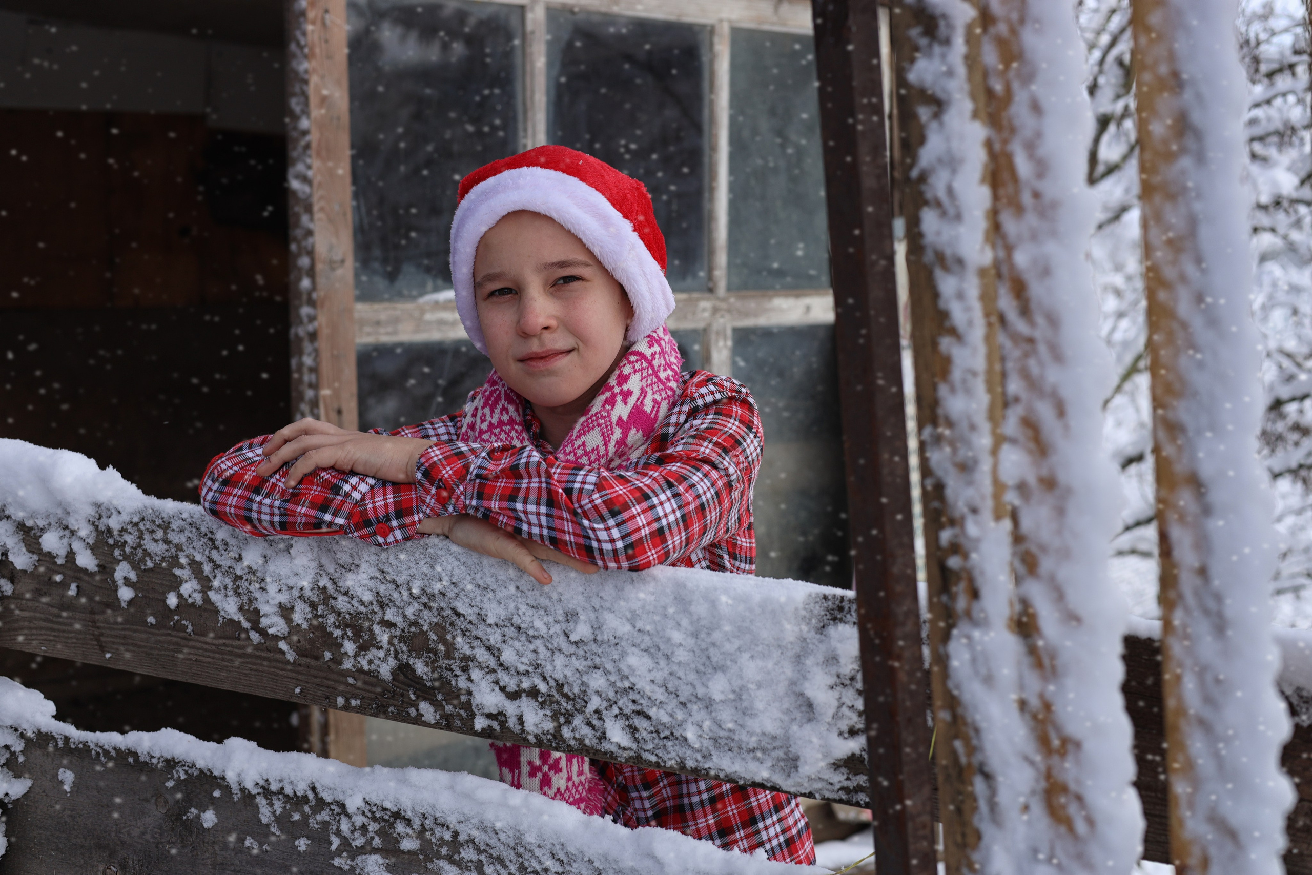 Дети зимой. Семейный детский фотограф Краснодарский край Оксана Колос