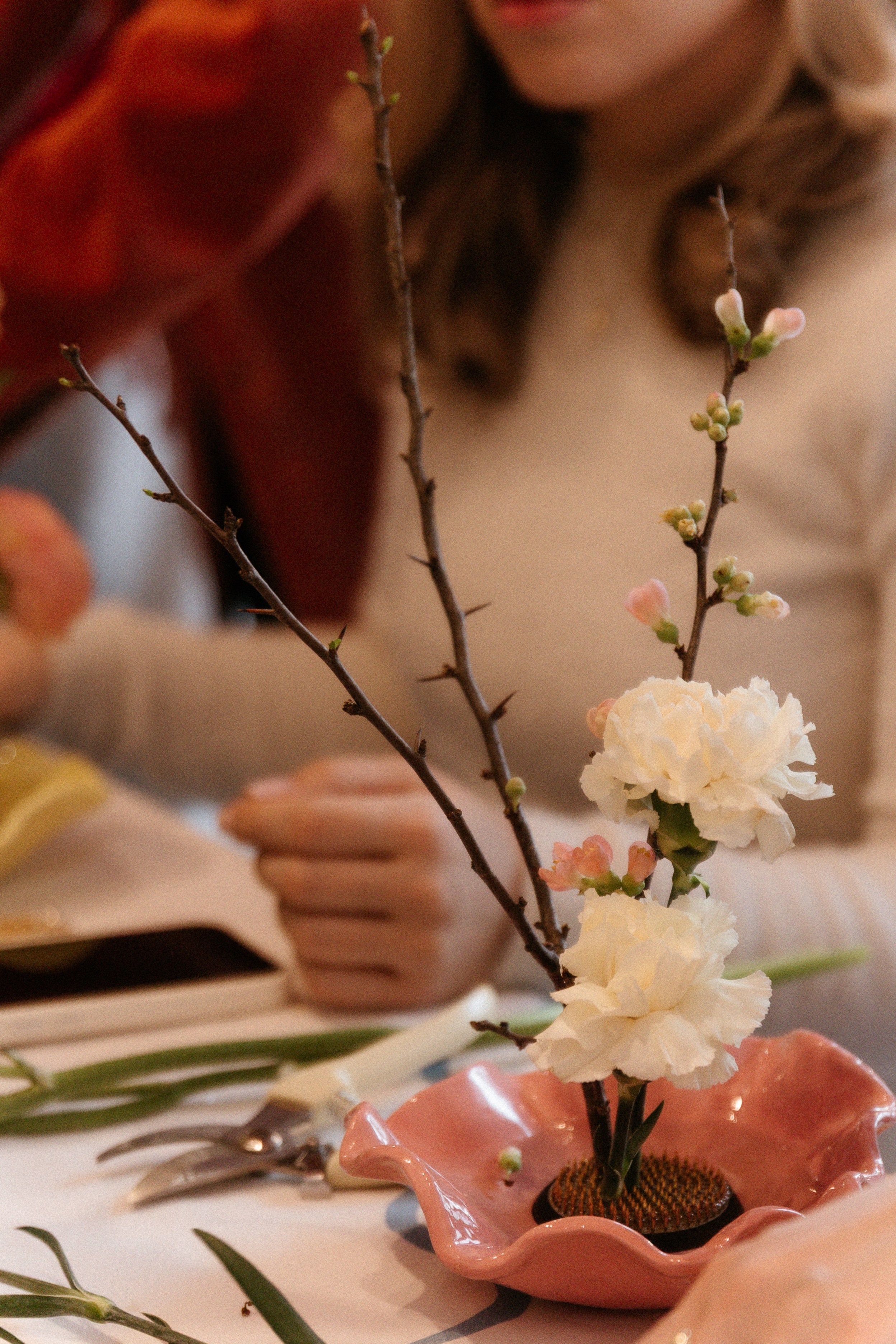 Мастер Класс по созданию Экибаны. Фотограф Муратова Алена