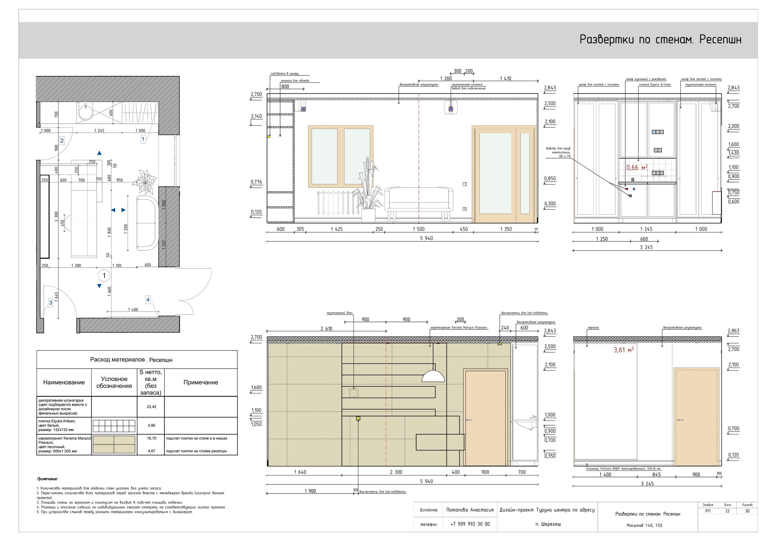 Массажный центр Turuna. LACONICA INTERIOR DESIGN