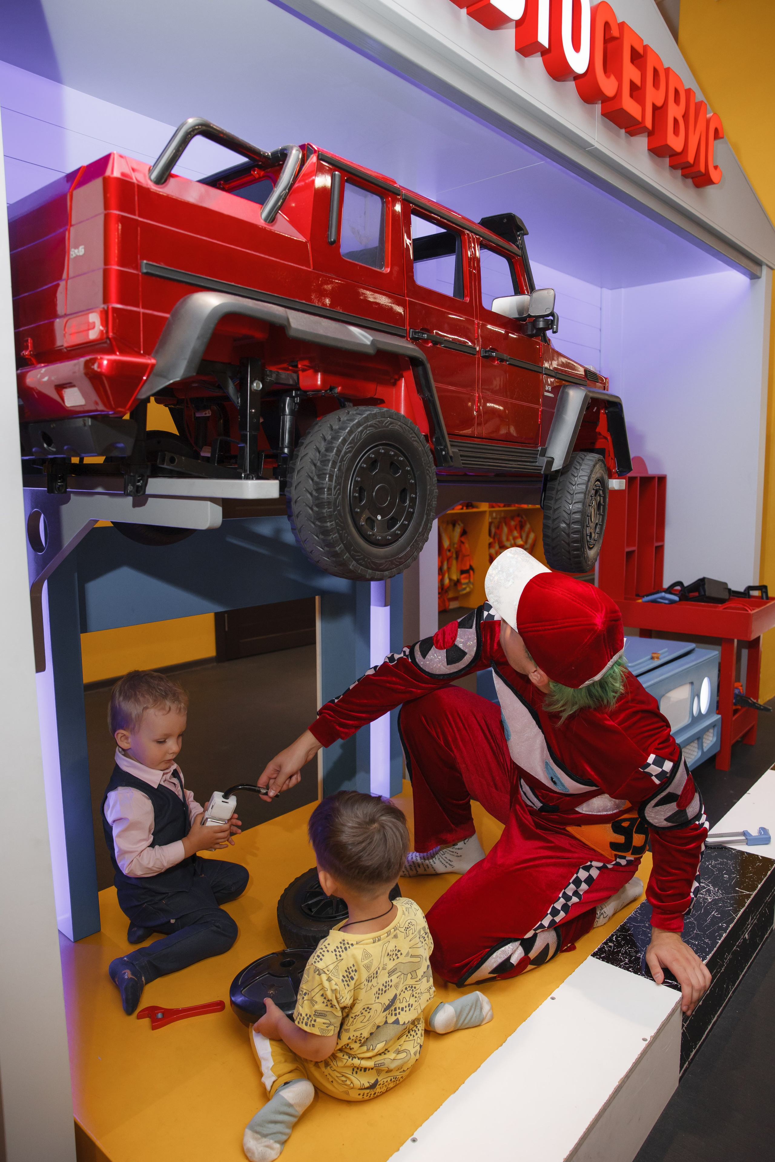 День Рождения, Глебу 3 годика, «Рули и строй». Свадебный и репортажный фотограф (Москва, Королев и другие)