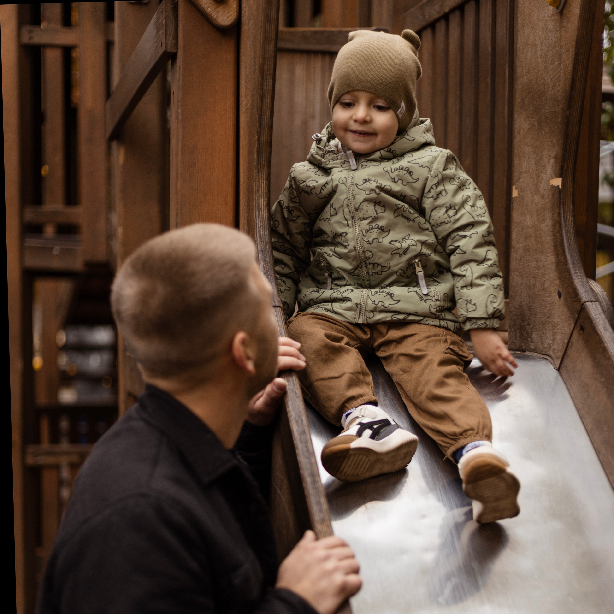 Антон и Лев. Осенний парк Горького. Фотограф, Таганрог, Руслан Степущенко