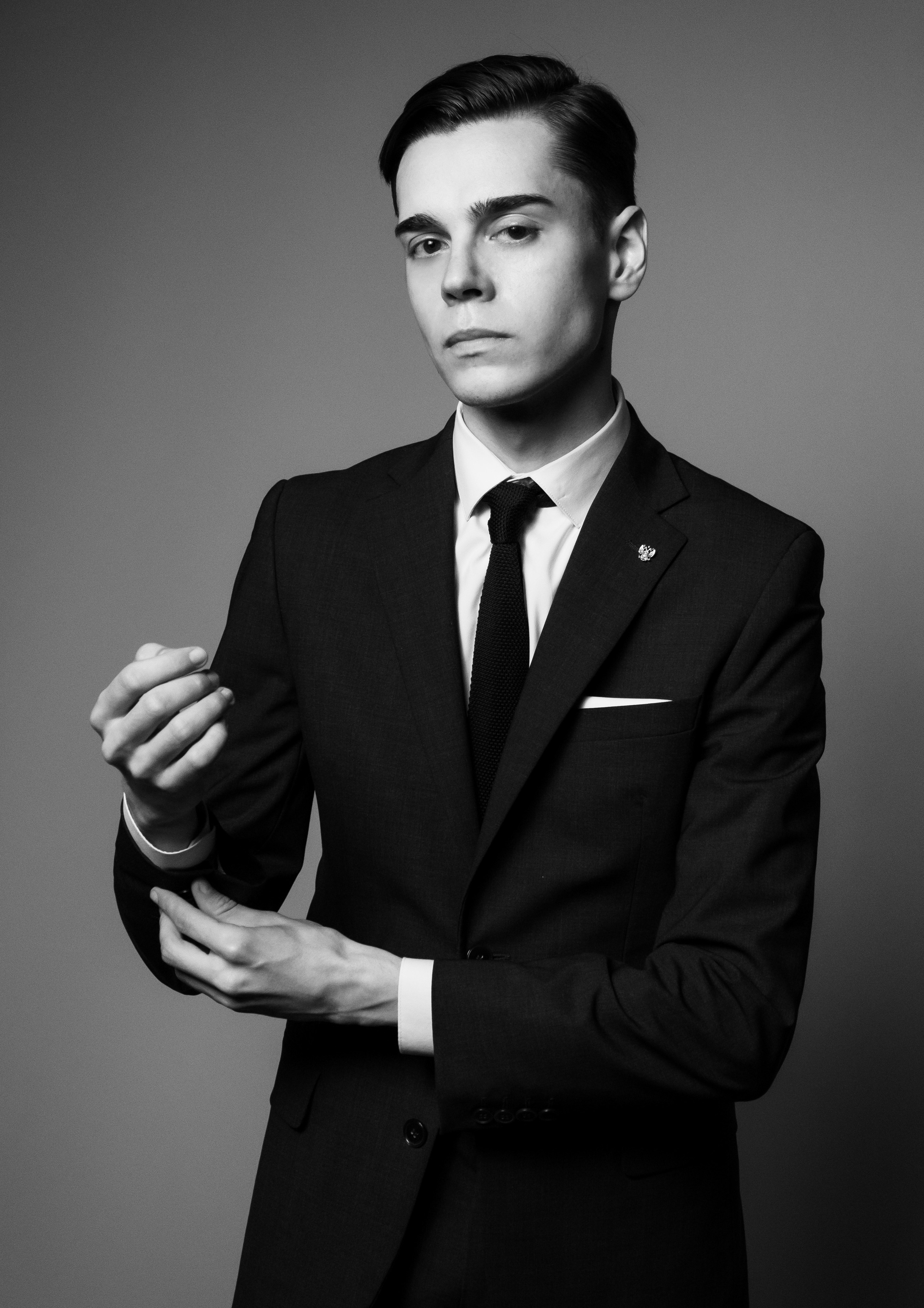 Мужской портрет. Фотограф и оператор Илья Гунбин