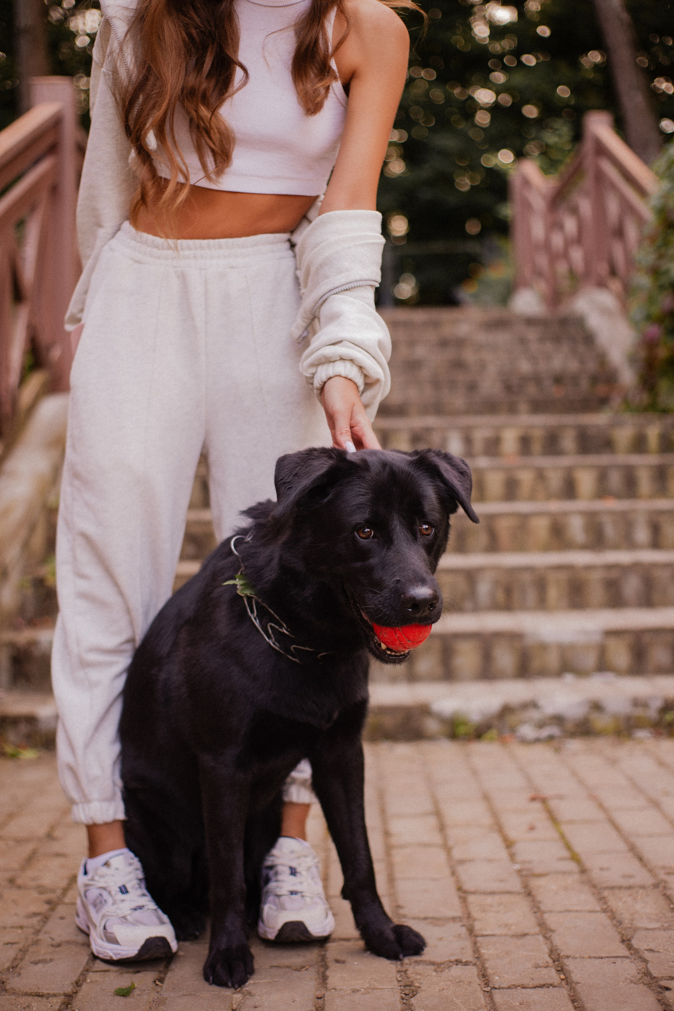 Анна и Лаки. Фотограф-анималист Мария Баркевич | Москва