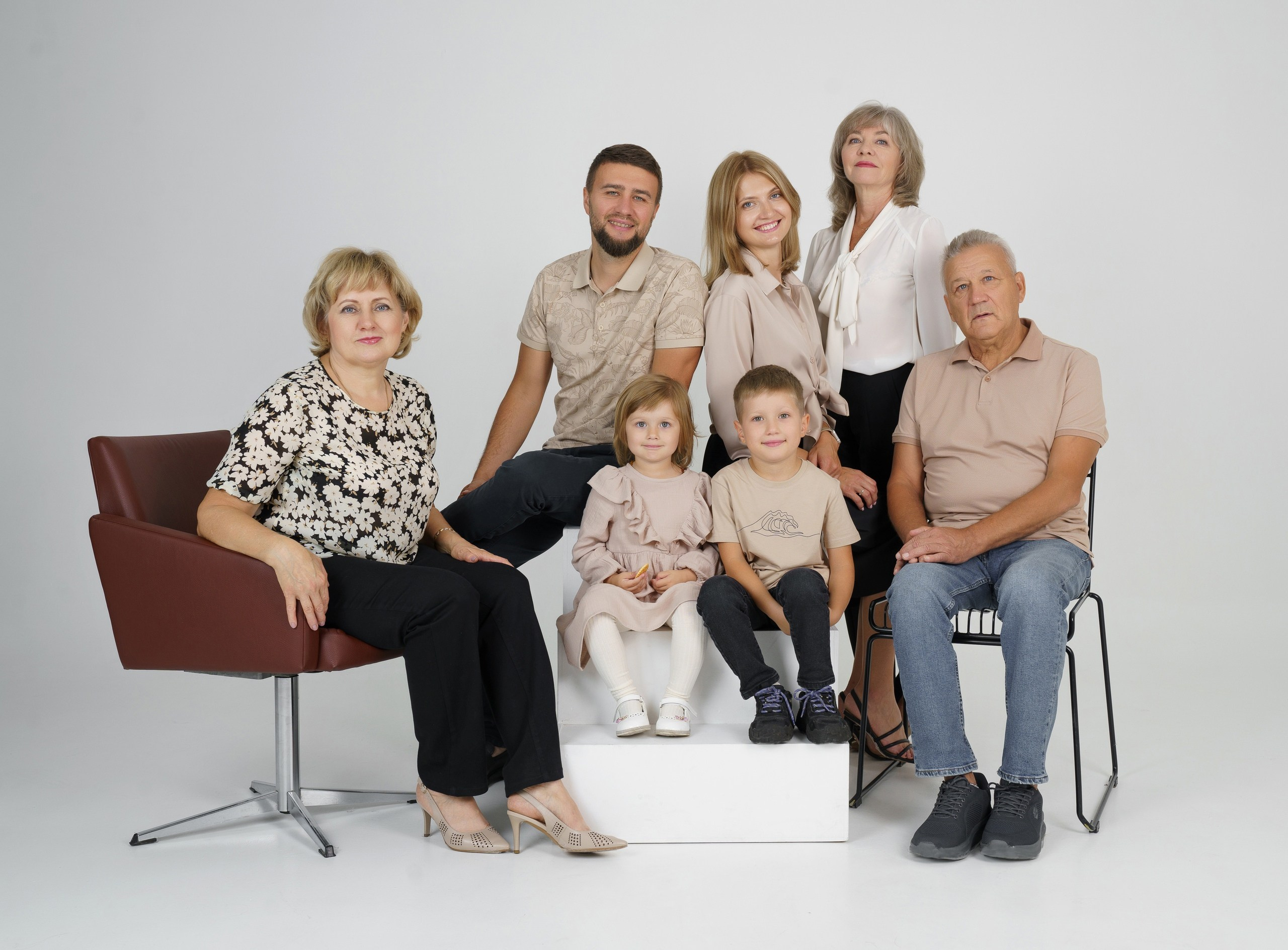 Студийная. Детский и семейный фотограф в Красноярске Настя Ярош