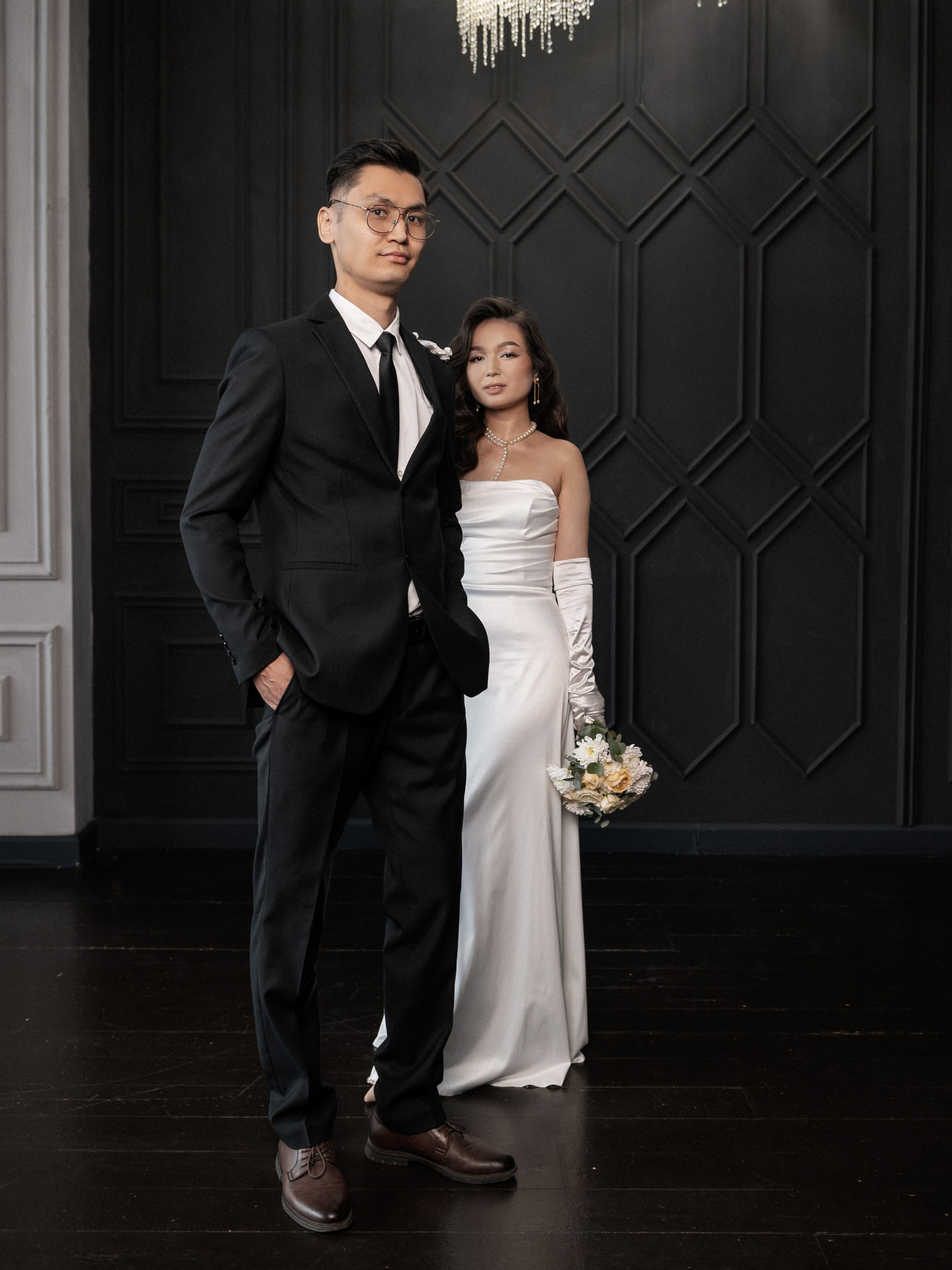 >Свадебная фотосессия в студии зал Гэтсби, Новосибирск | Яна Иванова. Семейный и свадебный фотограф в Новосибирске Иванова Яна