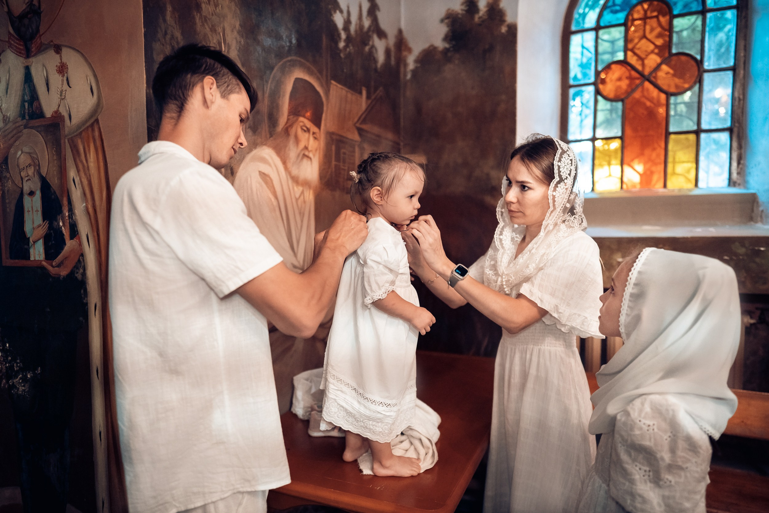 Крещение в Покровском соборе. Церковный фотограф Севастополь