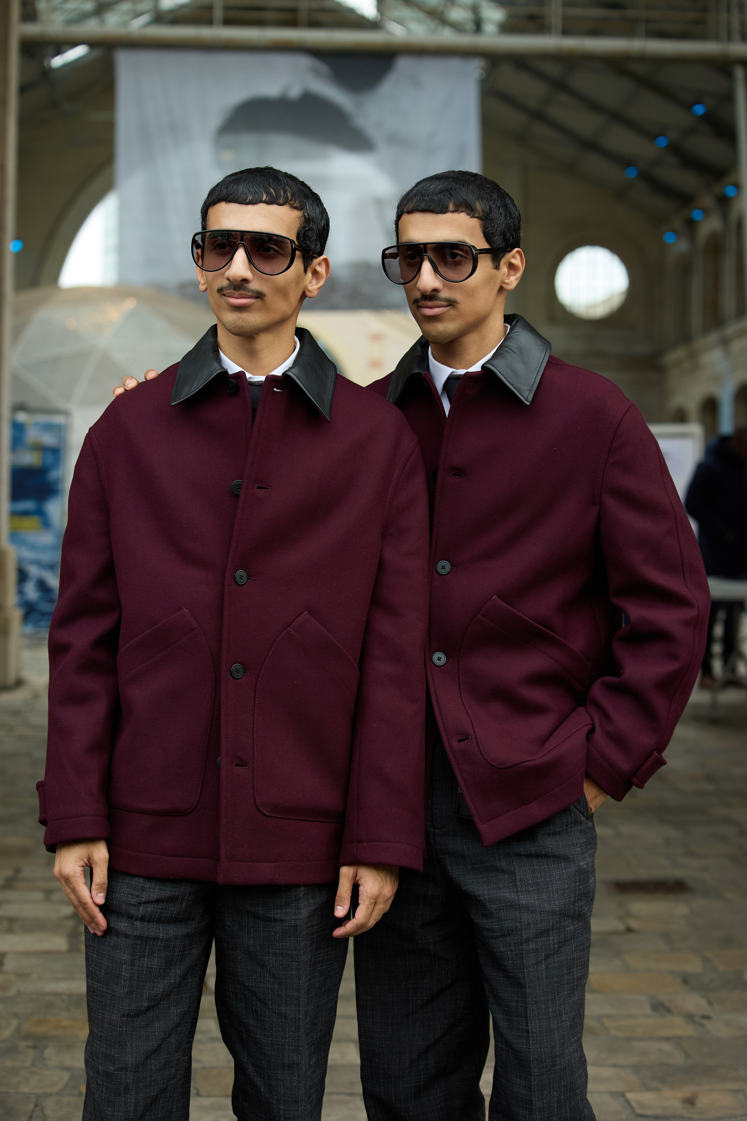 PFW MENSWEAR FALL/WINTER 25/26 BLUEMARBLE. Photographer in Milan Ivan Goncharov