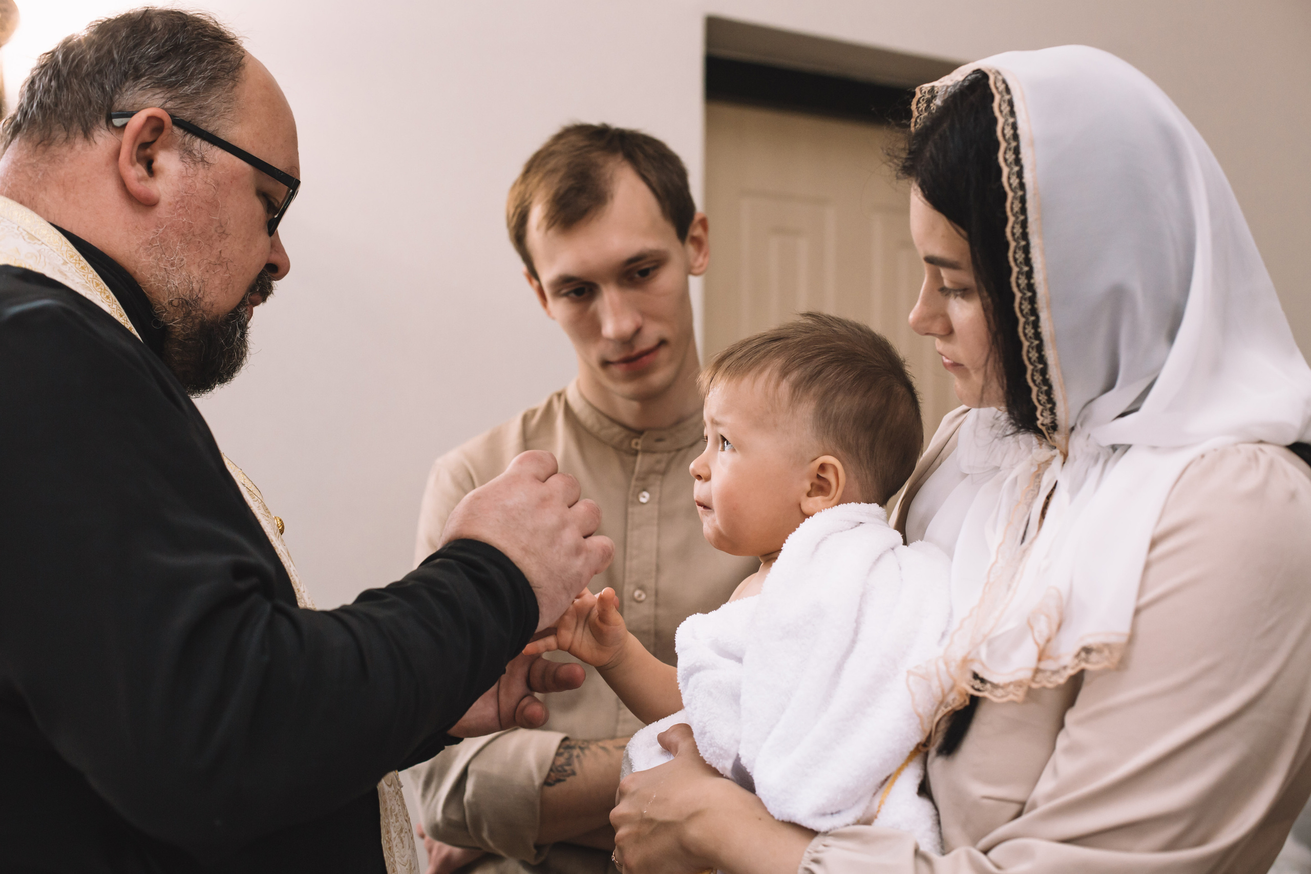 Крещение в Храме Святой Троицы. Семейный и детский фотограф в Санкт-Петербурге Тамара Нечаева
