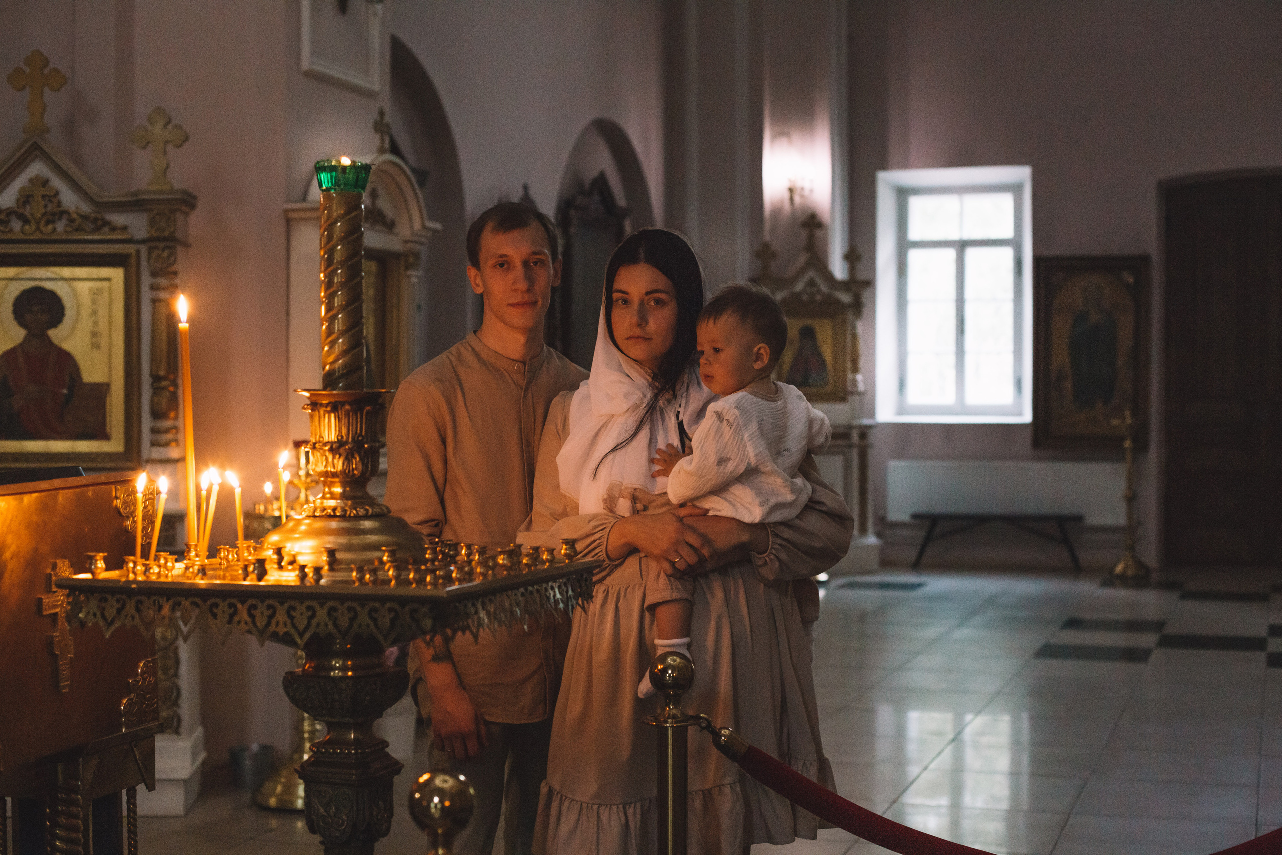 Крещение в Храме Святой Троицы. Семейный и детский фотограф в Санкт-Петербурге Тамара Нечаева