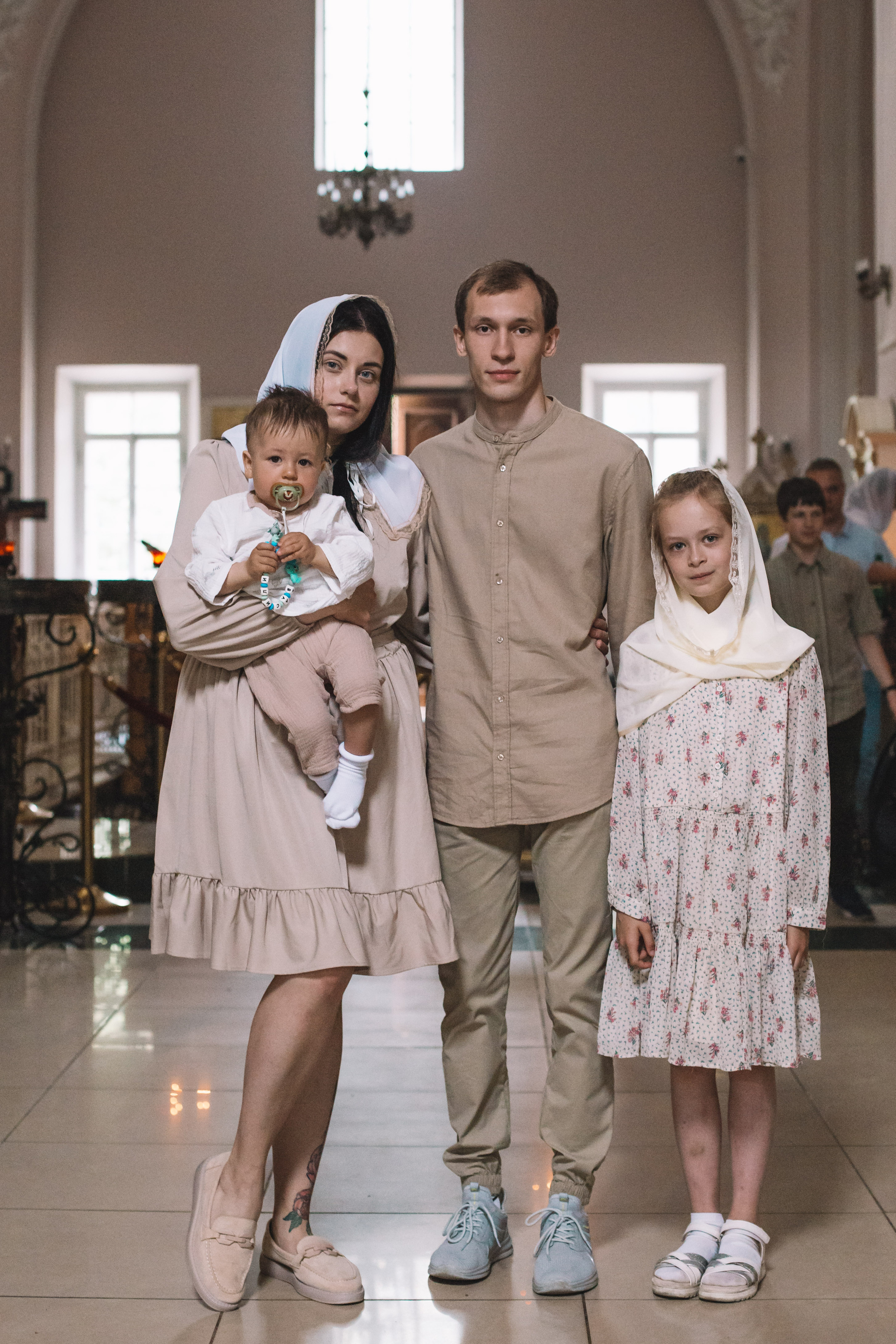 Крещение в Храме Святой Троицы. Семейный и детский фотограф в Санкт-Петербурге Тамара Нечаева