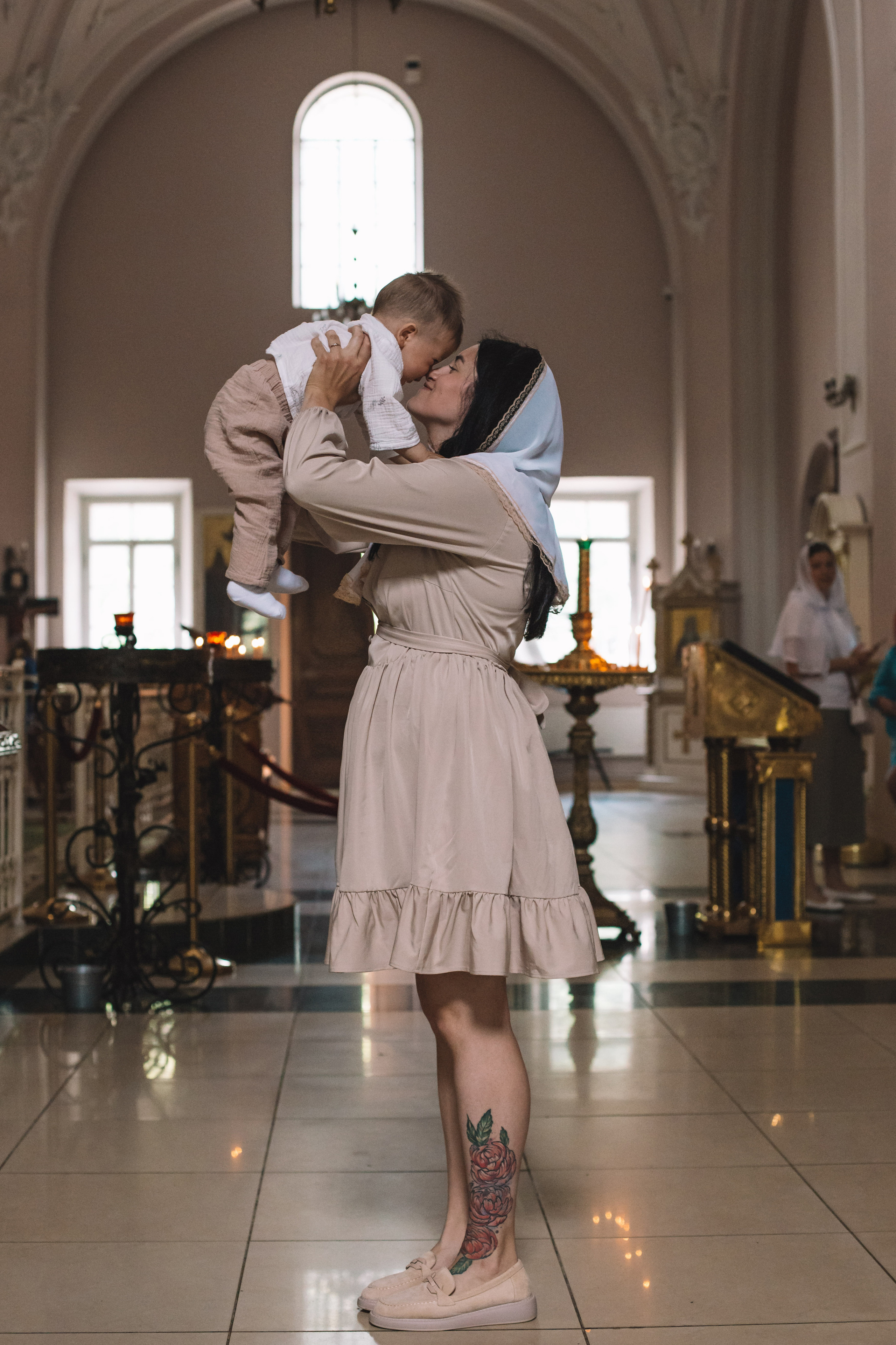 Крещение в Храме Святой Троицы. Семейный и детский фотограф в Санкт-Петербурге Тамара Нечаева