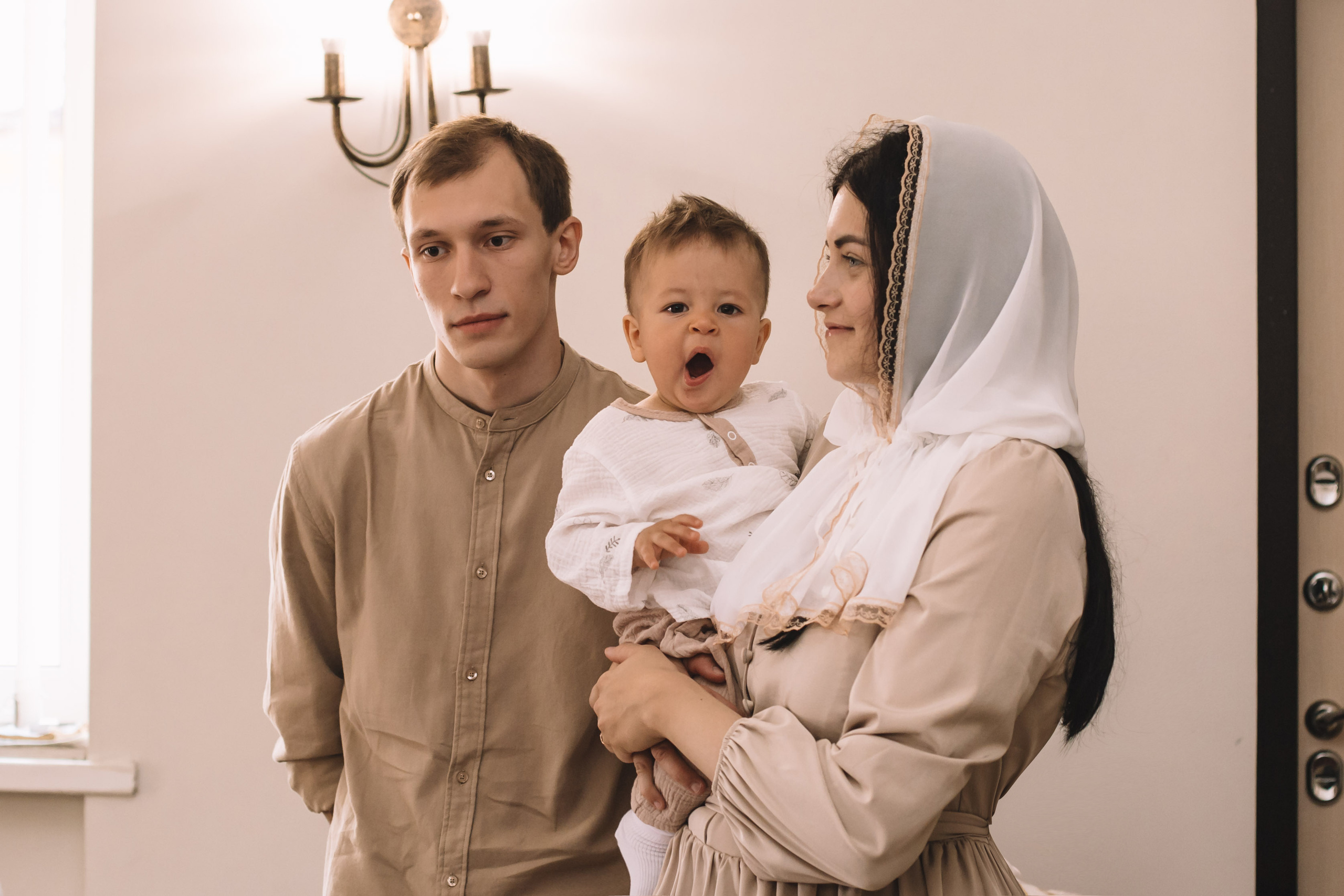 Крещение в Храме Святой Троицы. Семейный и детский фотограф в Санкт-Петербурге Тамара Нечаева