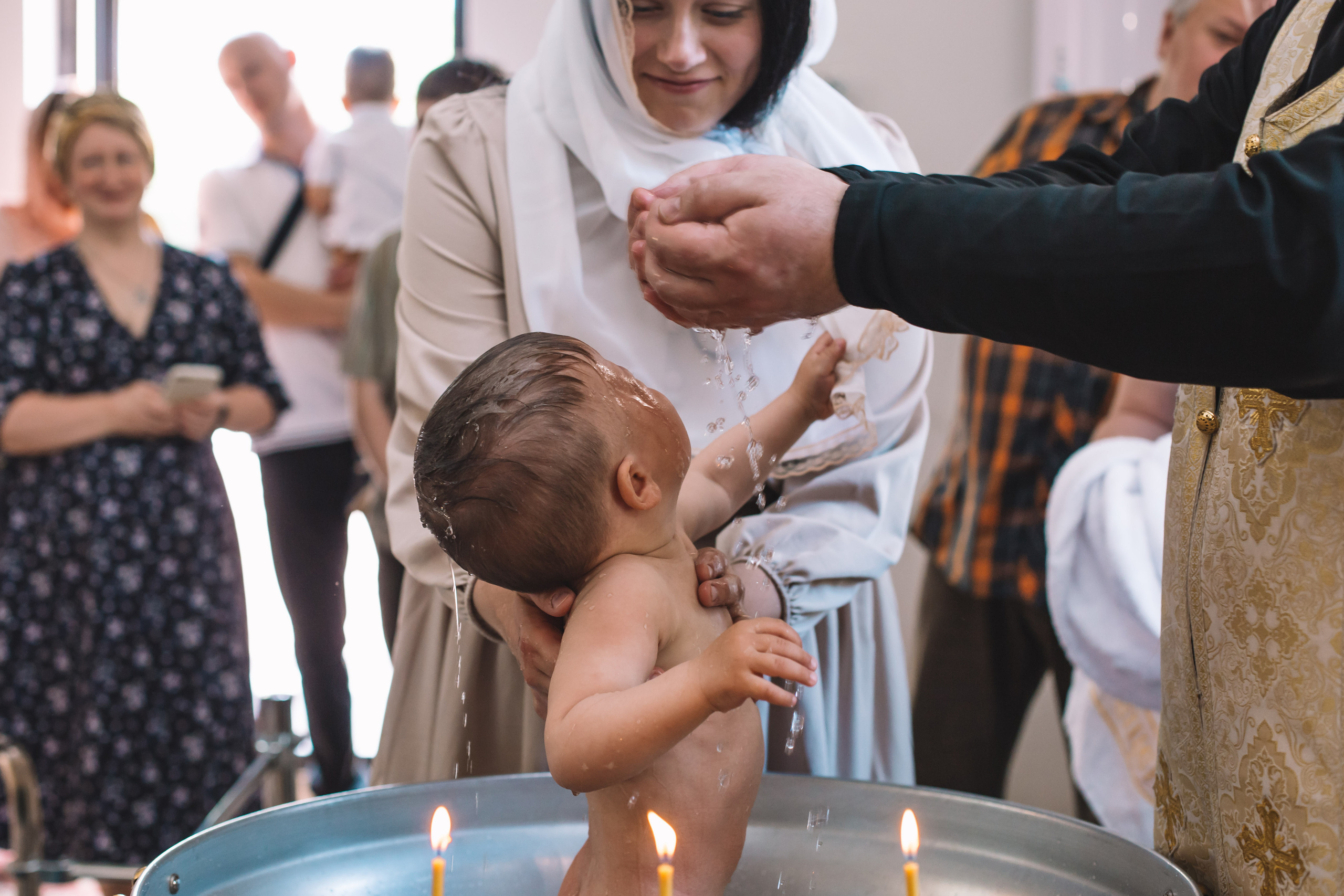 Крещение в Храме Святой Троицы. Семейный и детский фотограф в Санкт-Петербурге Тамара Нечаева
