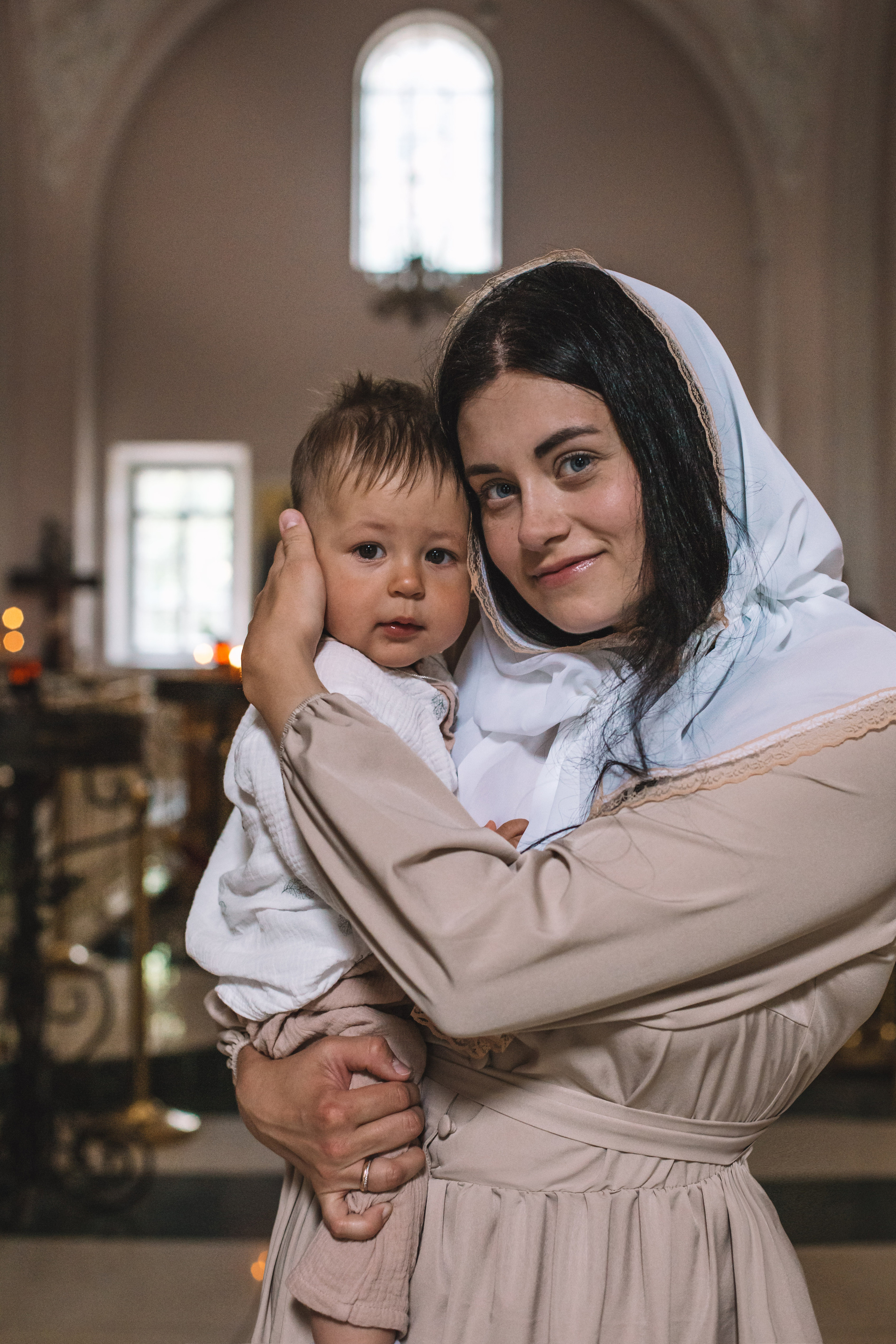 Крещение в Храме Святой Троицы. Семейный и детский фотограф в Санкт-Петербурге Тамара Нечаева