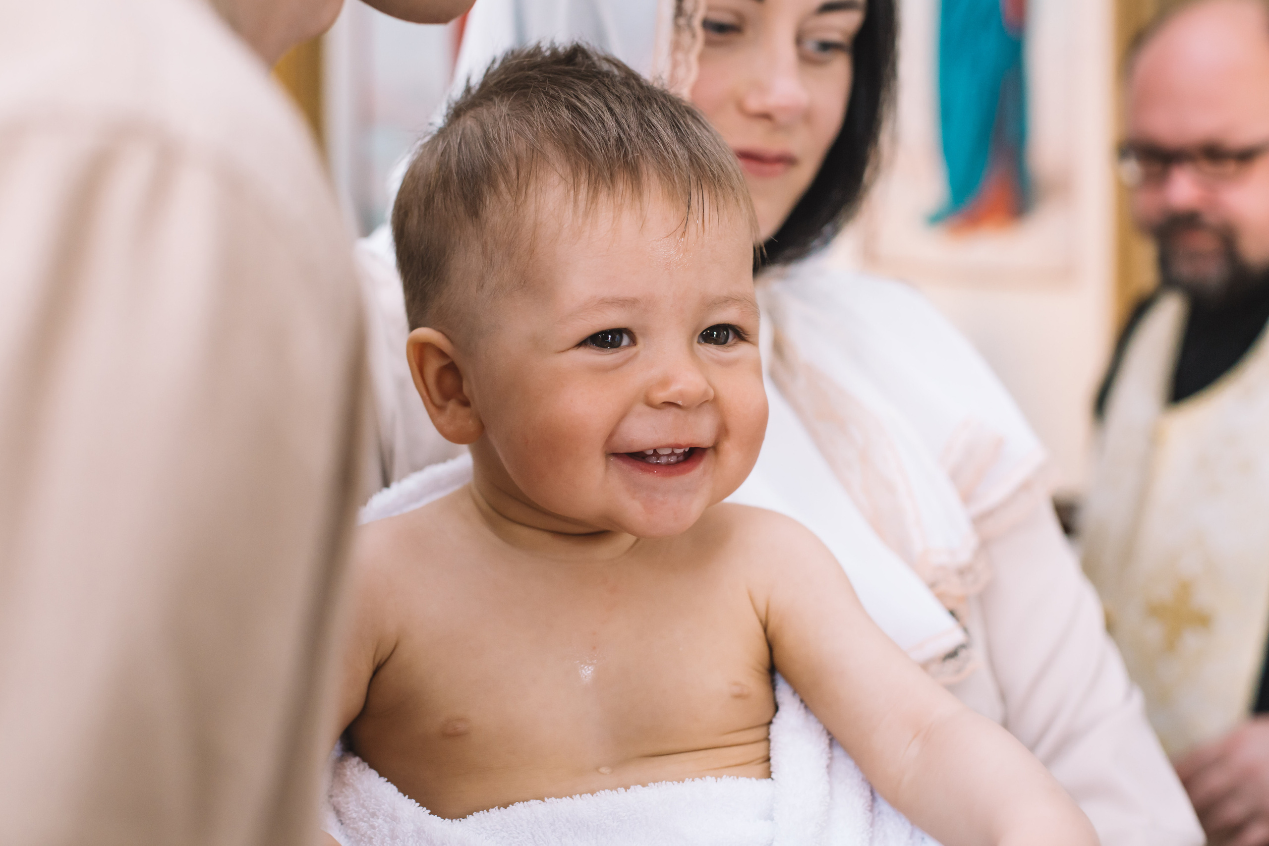 Крещение в Храме Святой Троицы. Семейный и детский фотограф в Санкт-Петербурге Тамара Нечаева