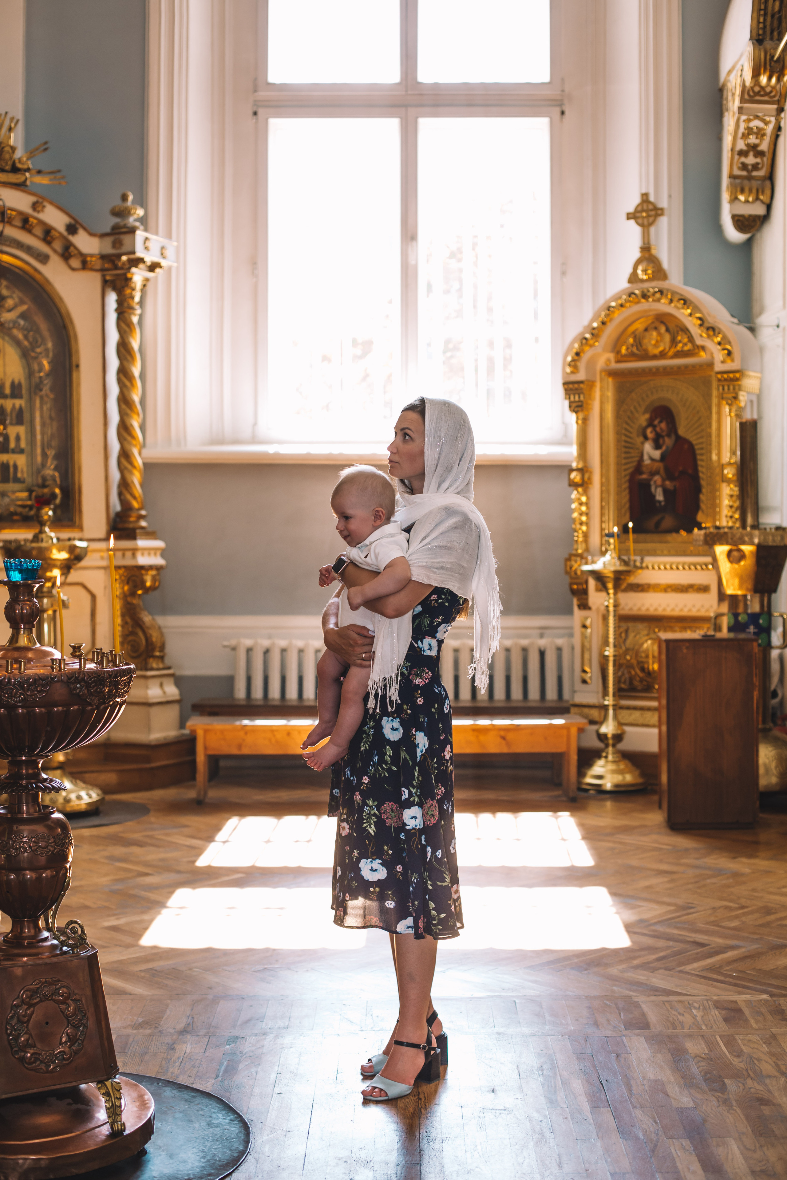 Крещение в Князь-Владимирском соборе. Семейный и детский фотограф в Санкт-Петербурге Тамара Нечаева