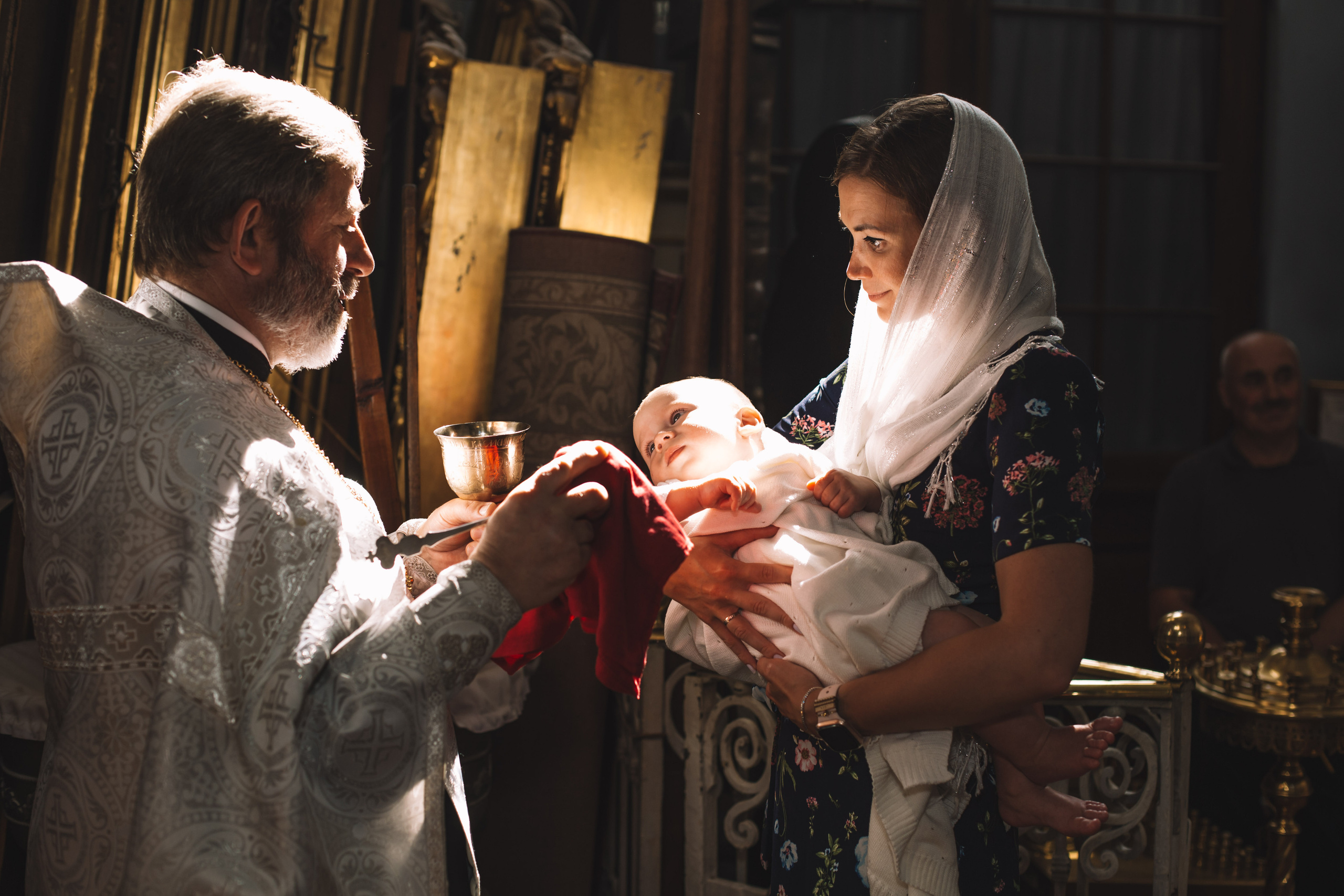 Крещение в Князь-Владимирском соборе. Семейный и детский фотограф в Санкт-Петербурге Тамара Нечаева