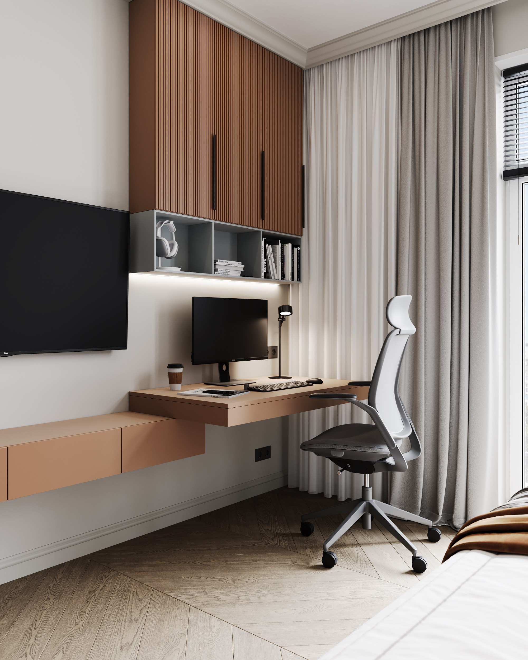 Color Classic. Дизайн интерьера | 3D визуализация | Миланская Марина