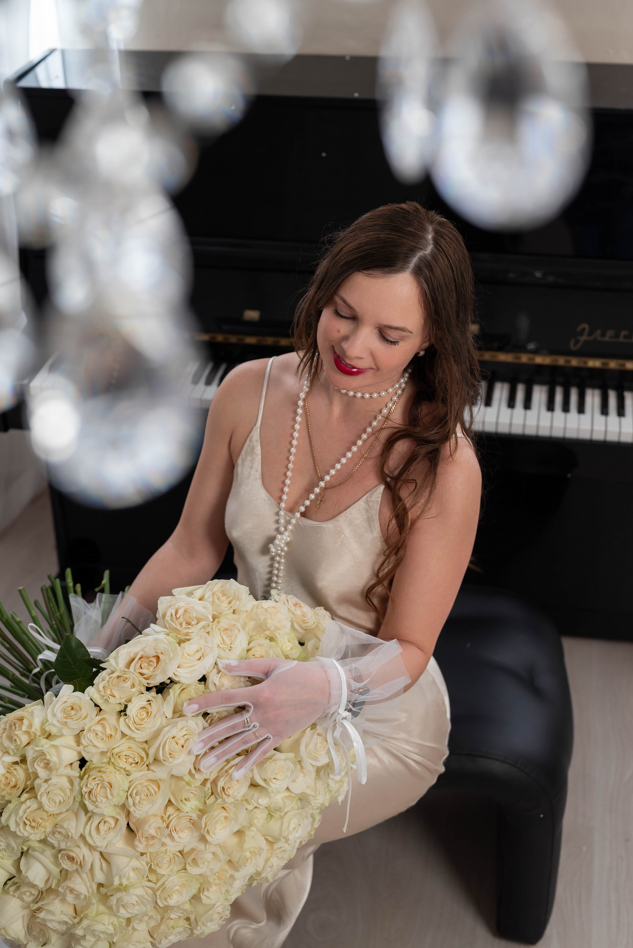 Фотопроект 101 белая роза 2026 год. Фотограф в городе Салават