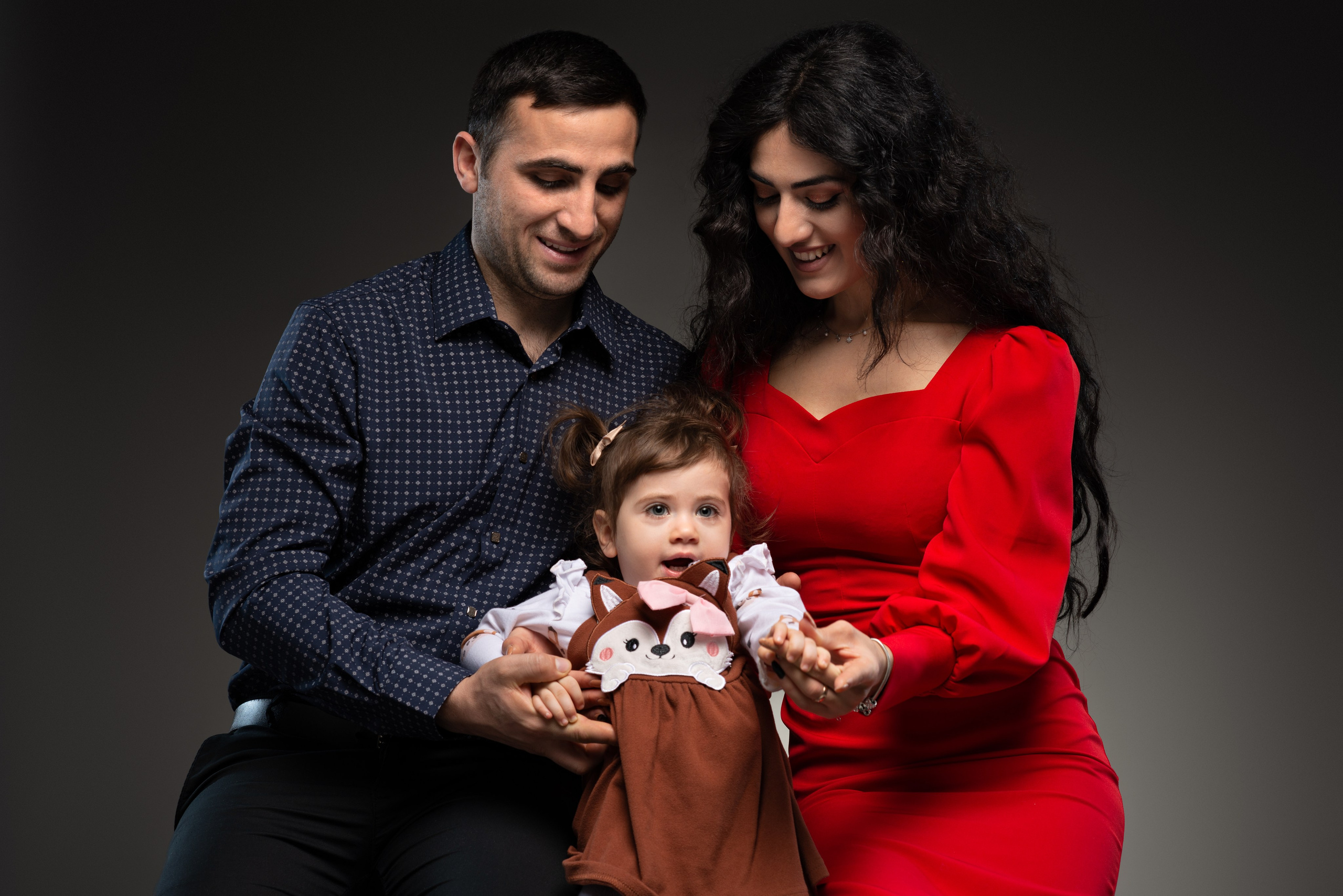 Ани и ее семья. Фотография в Хабаровске фотограф Александр Давыденко